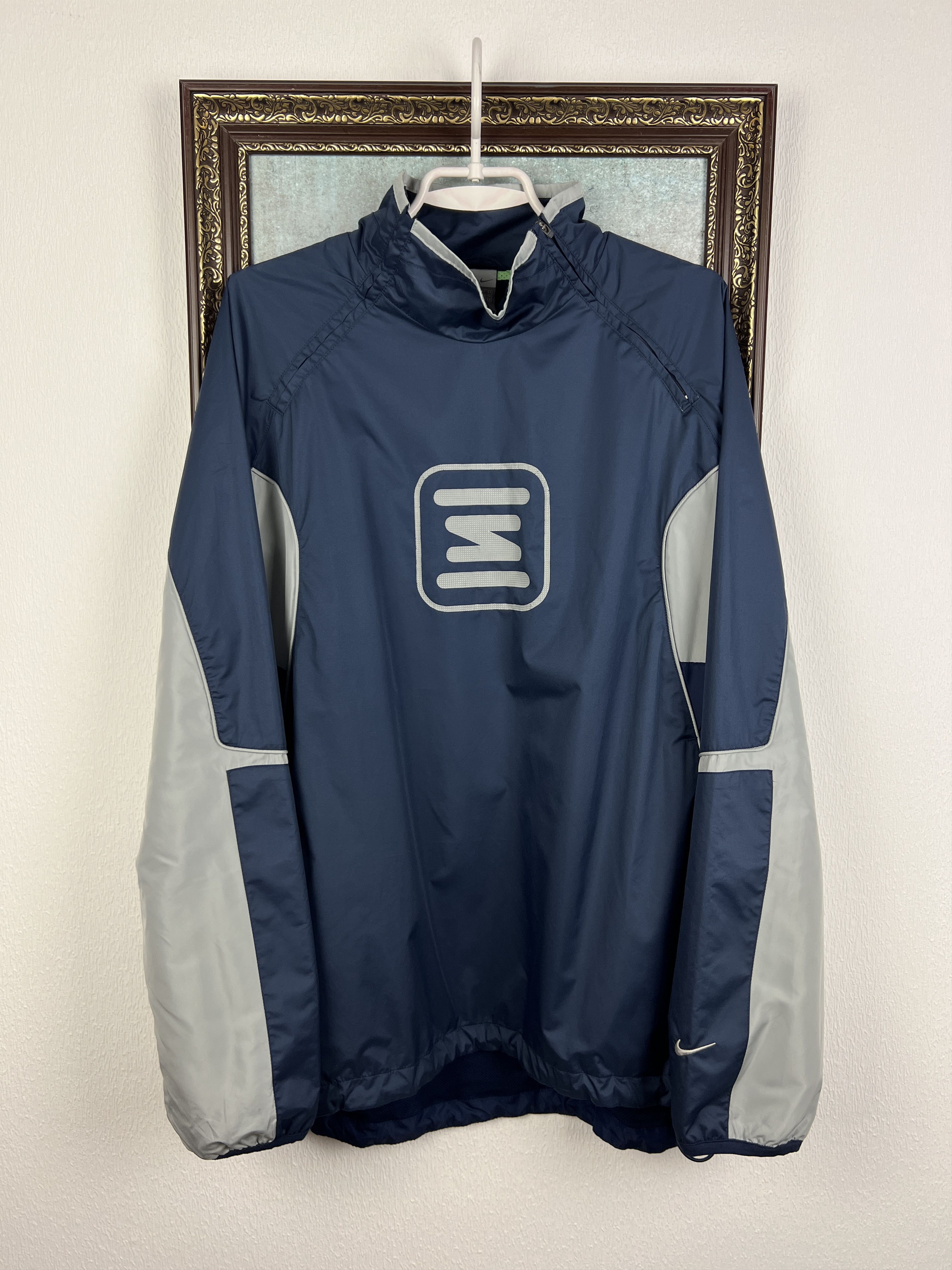 Nike Vintage 2000's Nike Shox Anorak Windbreaker Jacket Track Top Size US L / EU 52-54 / 3 - 1 Thumbnail