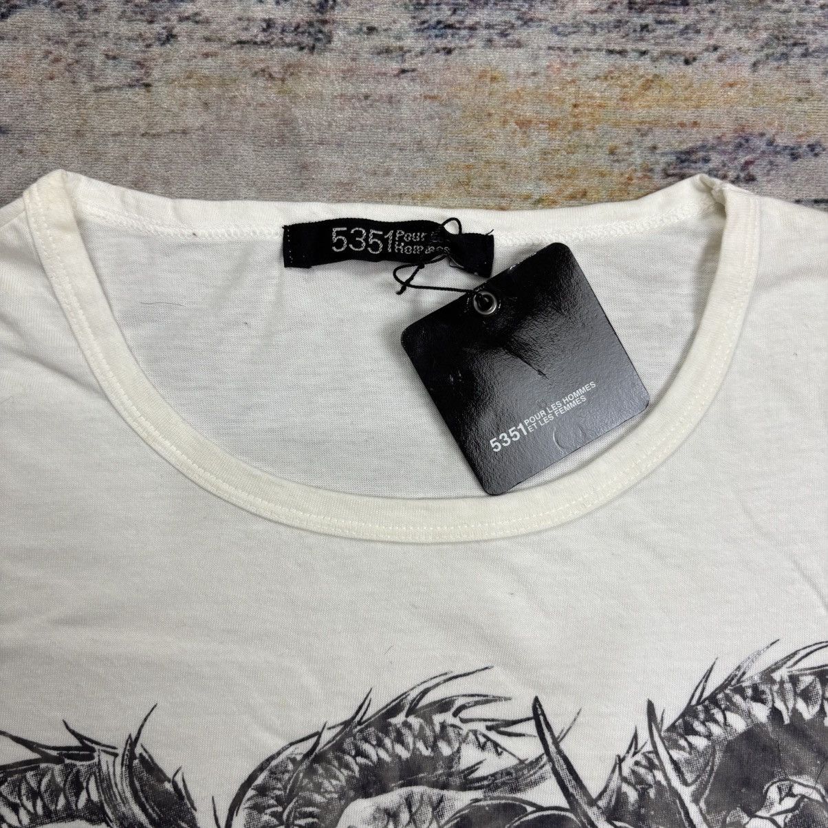Le Grande Bleu (L.G.B.) Archive 5051 Pourless Homme - Dragon Tee Size US M / EU 48-50 / 2 - 5 Thumbnail