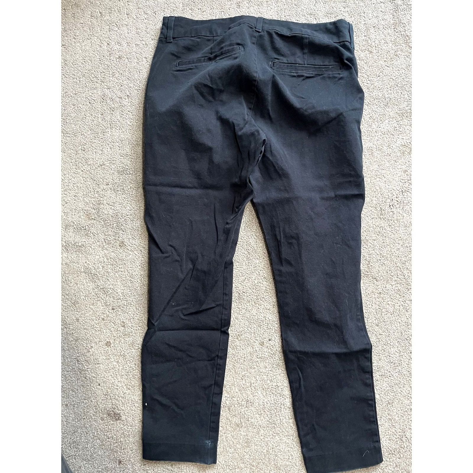 Old Navy Old Navy Black Pixie Skinny Ankle Pants Women Size 6 Pockets Size 28" / US 6 / IT 42 - 3 Thumbnail