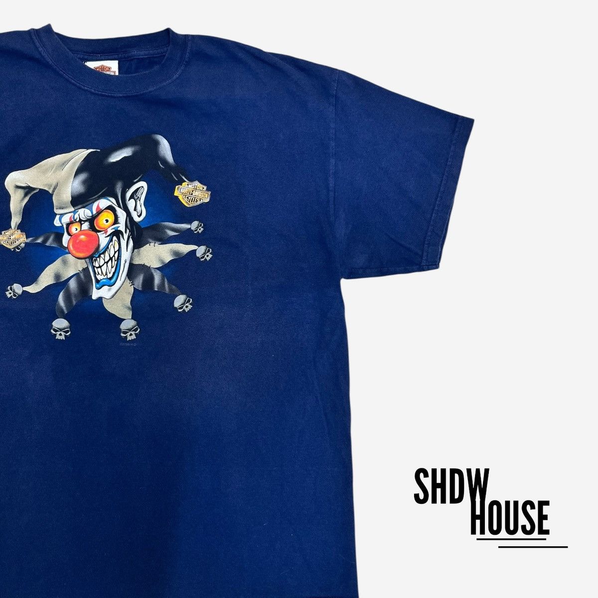 Harley Davidson Harley Davidson ATL Exclusive Vintage Tee in Navy Blue Size US XL / EU 56 / 4 - 2 Thumbnail