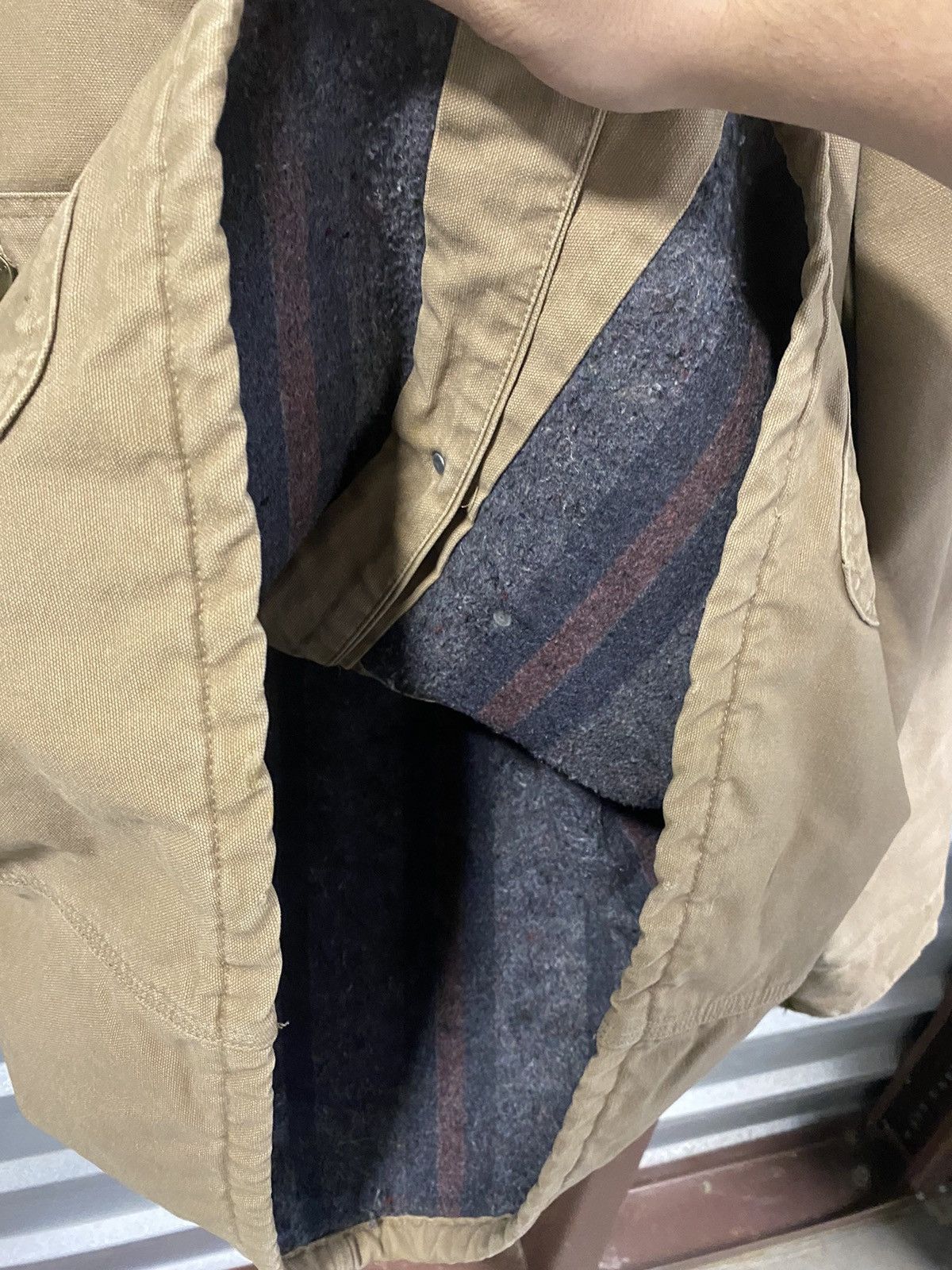 Carhartt × Vintage 1990’s Carhartt Chore Coat Blanket Lined Size US XXL / EU 58 / 5 - 5 Thumbnail