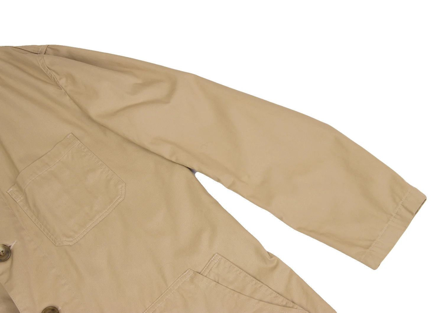 Yohji Yamamoto Yohji Yamamoto 4B Patch Pocket Long Jacket Size US XL / EU 56 / 4 - 10 Thumbnail