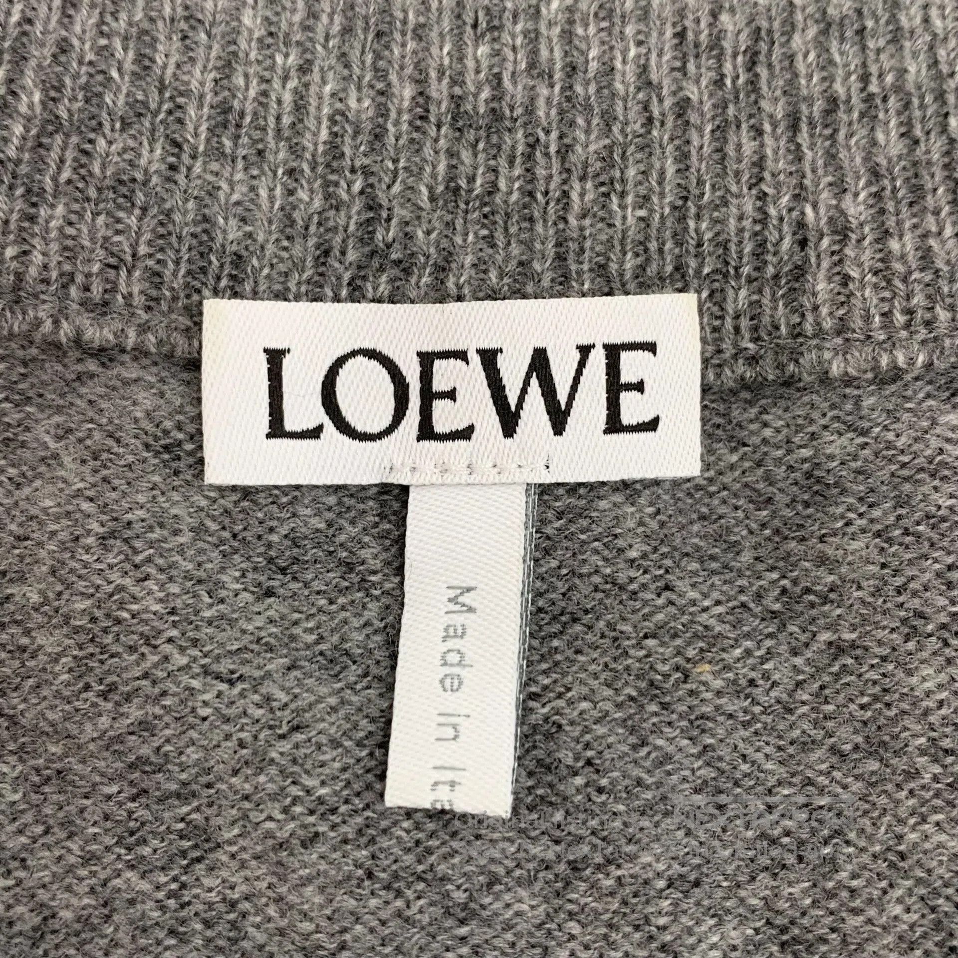 Loewe Loewe Colorblock Logo Wool Crewneck Sweater. Size US L / EU 52-54 / 3 - 6 Thumbnail