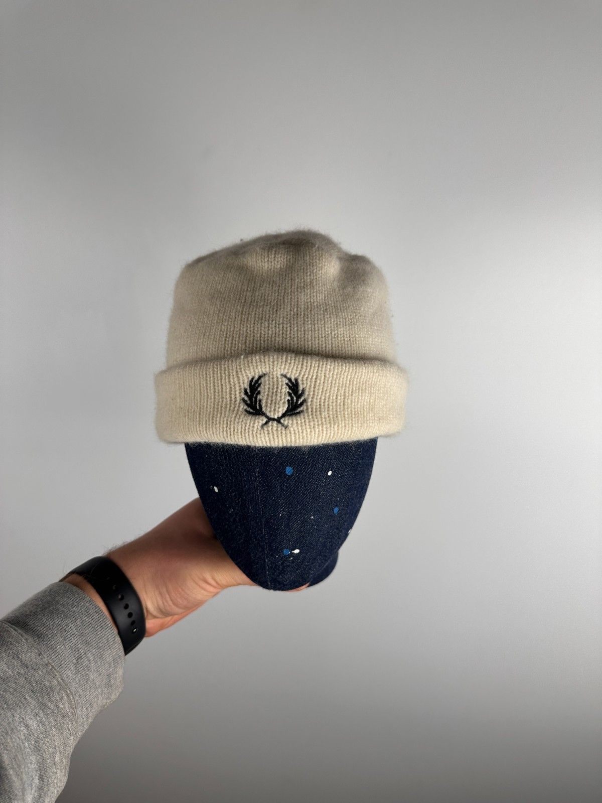 Fred Perry Vintage Freed Perry Wool Hat White One Size Size ONE SIZE - 5 Thumbnail
