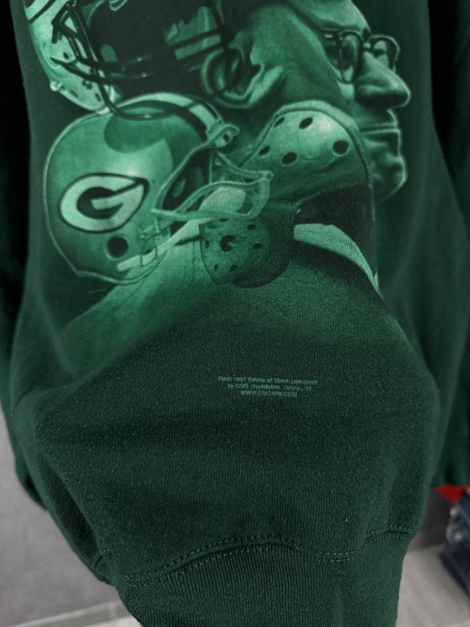 NFL Green Bay Packers 1997 NFL vintage made in USA sweatshirt Size US XL / EU 56 / 4 - 4 Thumbnail