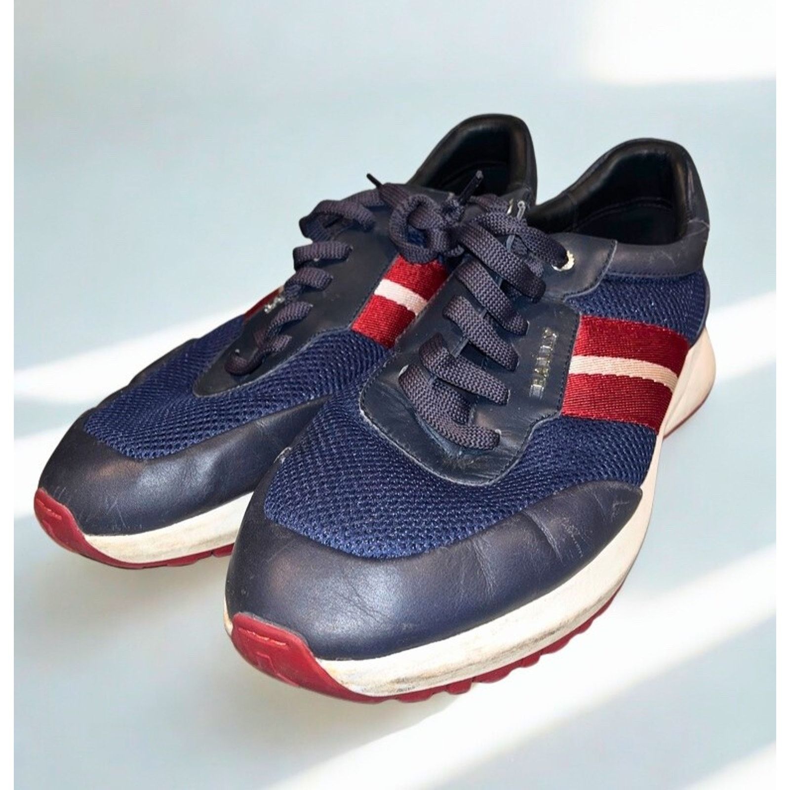 Bally Bally Daryn-T Sneakers Sz. 11D Mesh Leather Shoes MSRP $630 Size US 10 / EU 43 - 2 Thumbnail