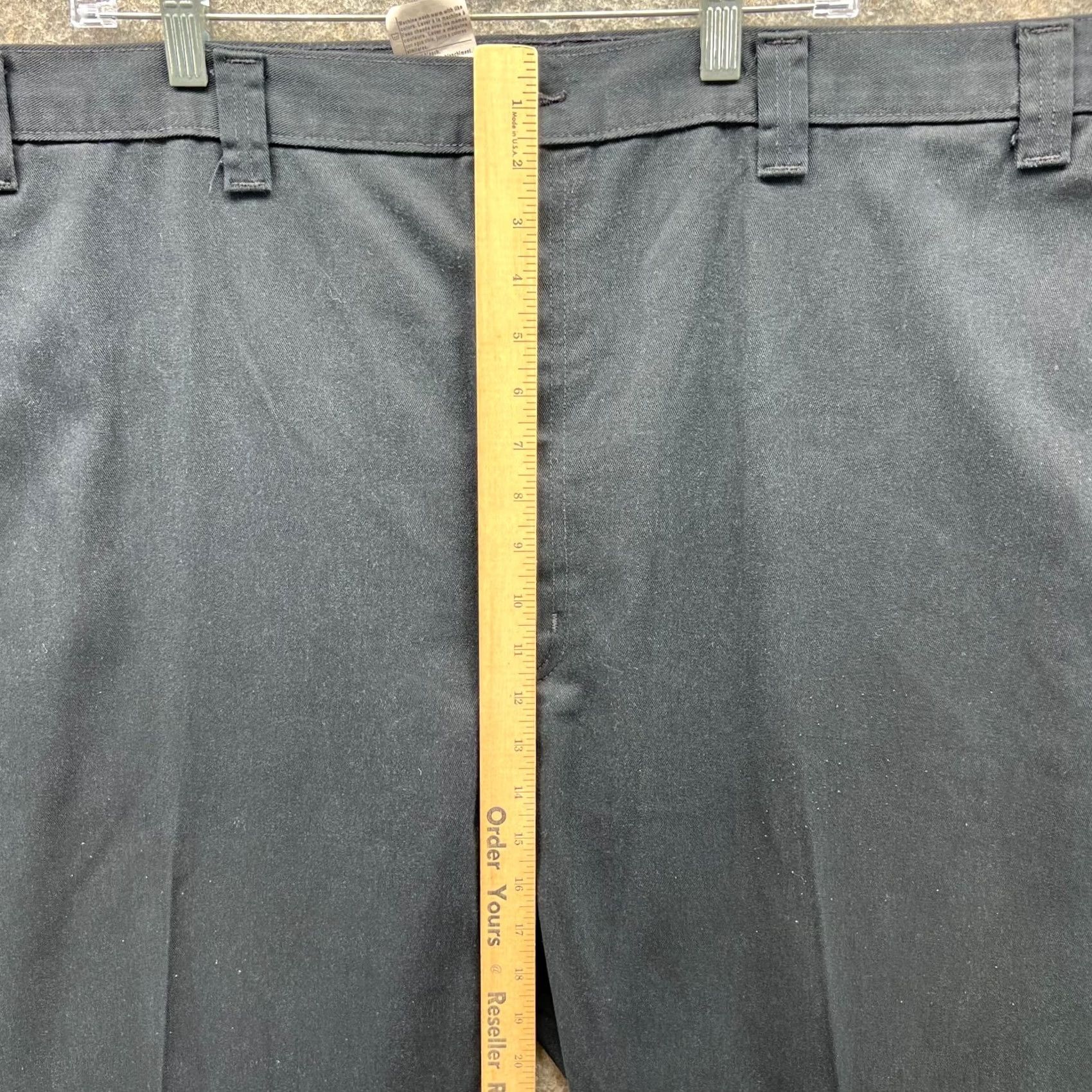 Carhartt Carhartt Pants Mens 54x32 Black Twill Relaxed Straight Pocket Button Front Flat Front Chino Workwear Vintage: No Size US 38 / EU 54 - 6 Thumbnail