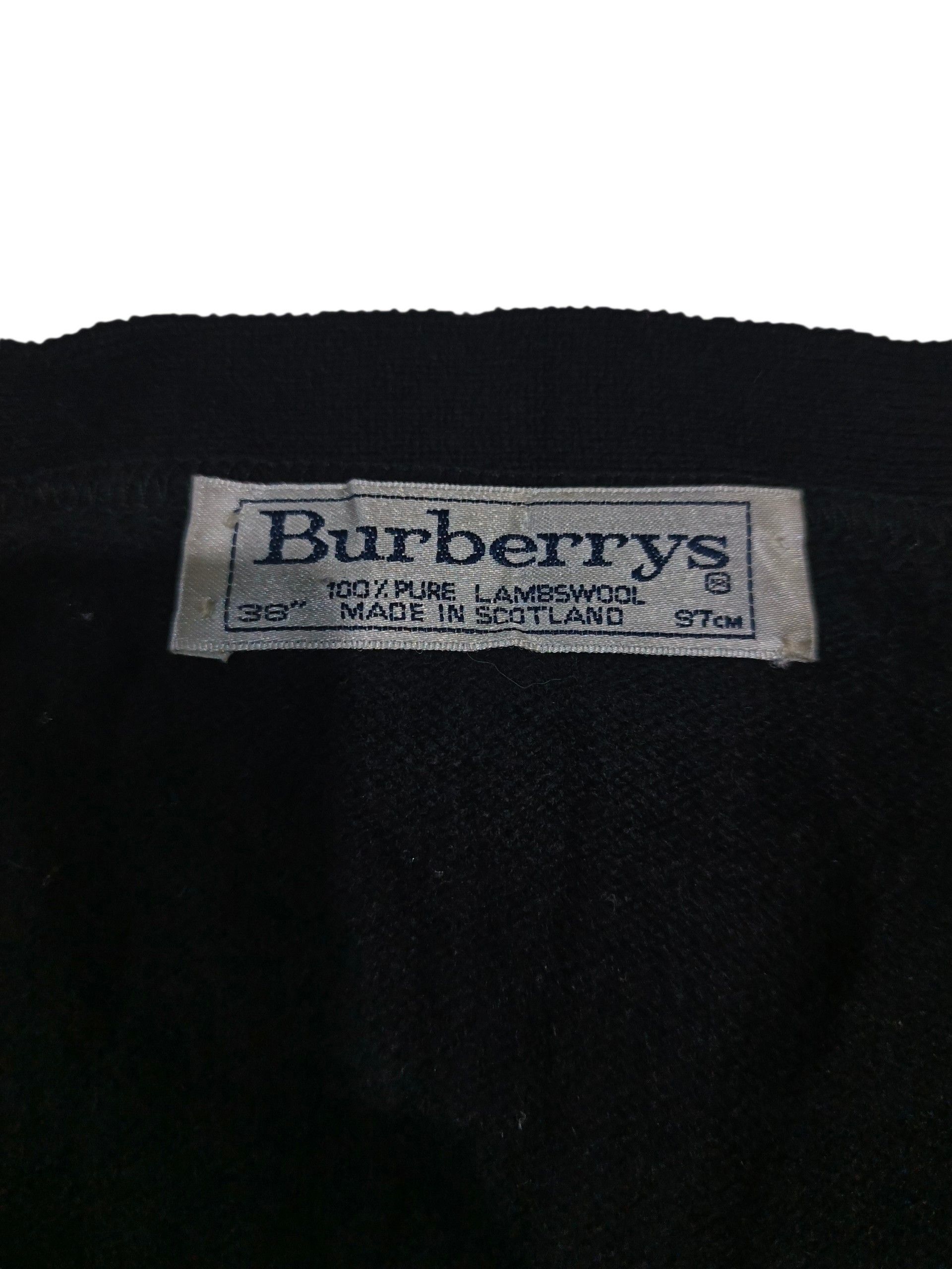 Burberry Vintage Burberrys golf wool cardigan Size US L / EU 52-54 / 3 - 4 Thumbnail
