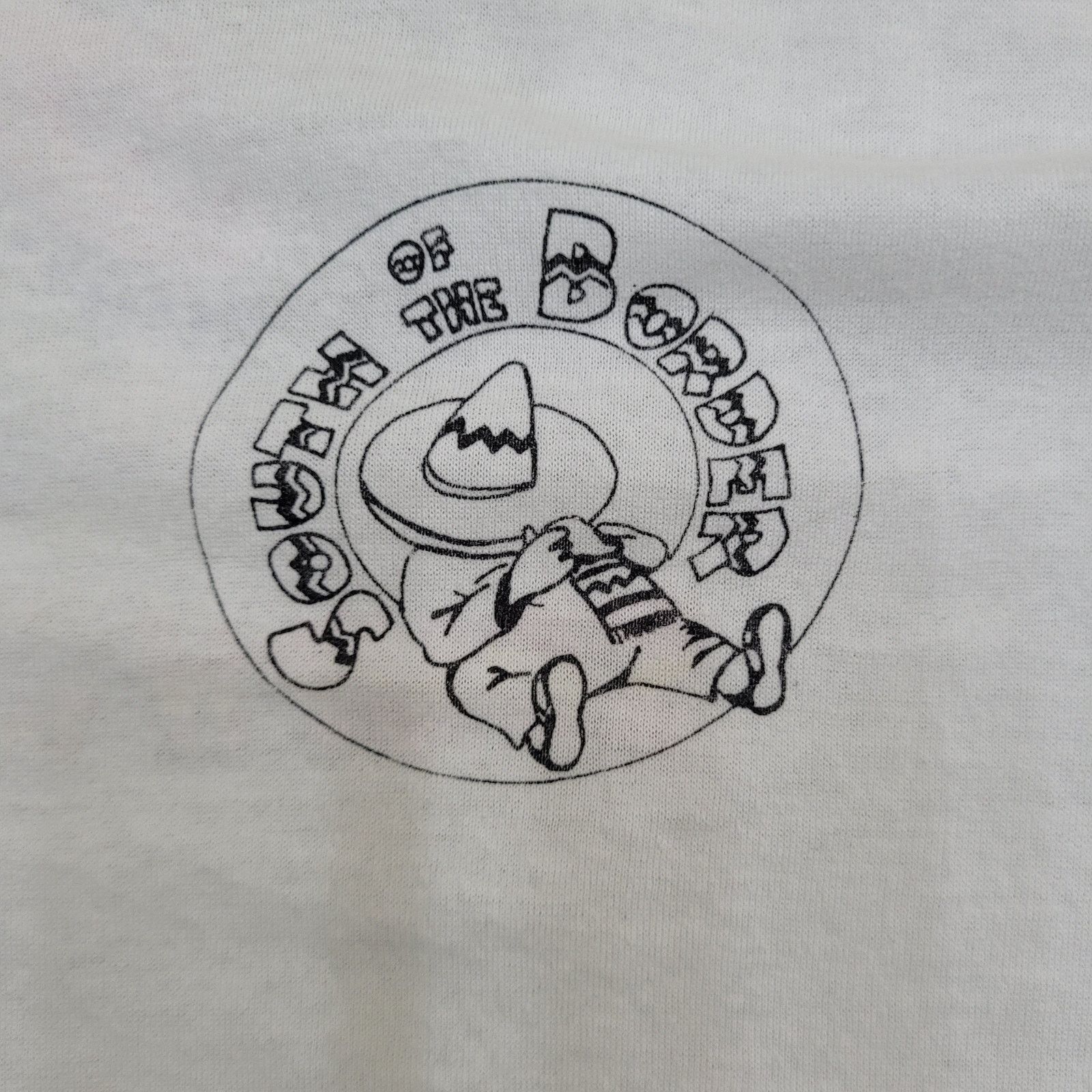 Vintage VTG 90s Funny South of the Border Mexican Sombrero T-Shirt M Size US L / EU 52-54 / 3 - 5 Thumbnail