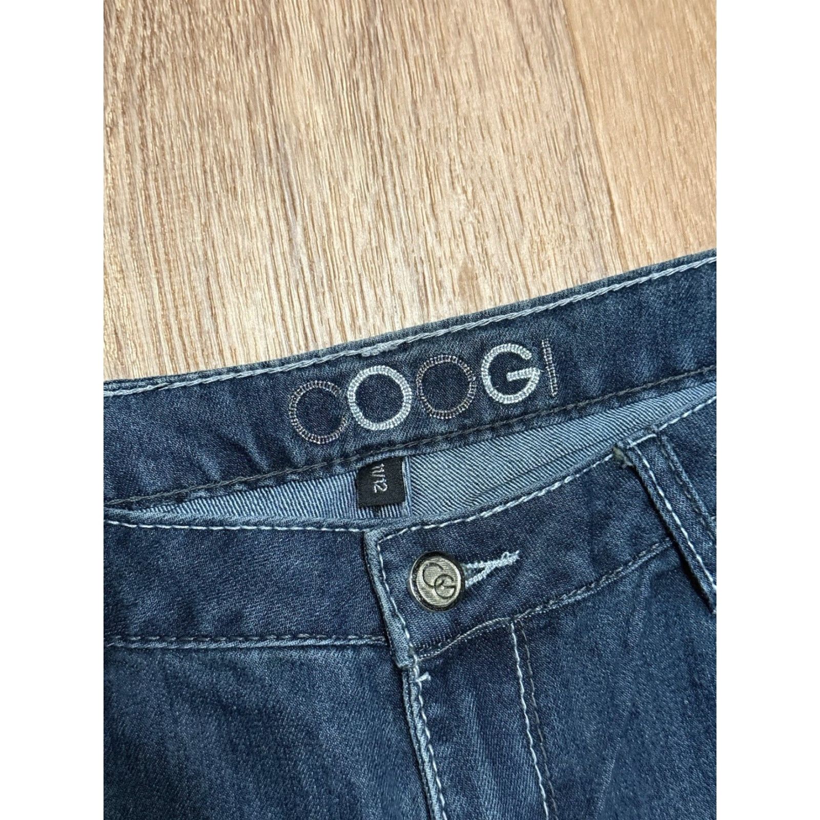Coogi COOGI AUSTRALIA Women's Jeans Medium Wash Zip Fly 34x32 11/12 Regular Straight Leg Womens Jeans Size 32" / US 10 / IT 46 - 5 Thumbnail