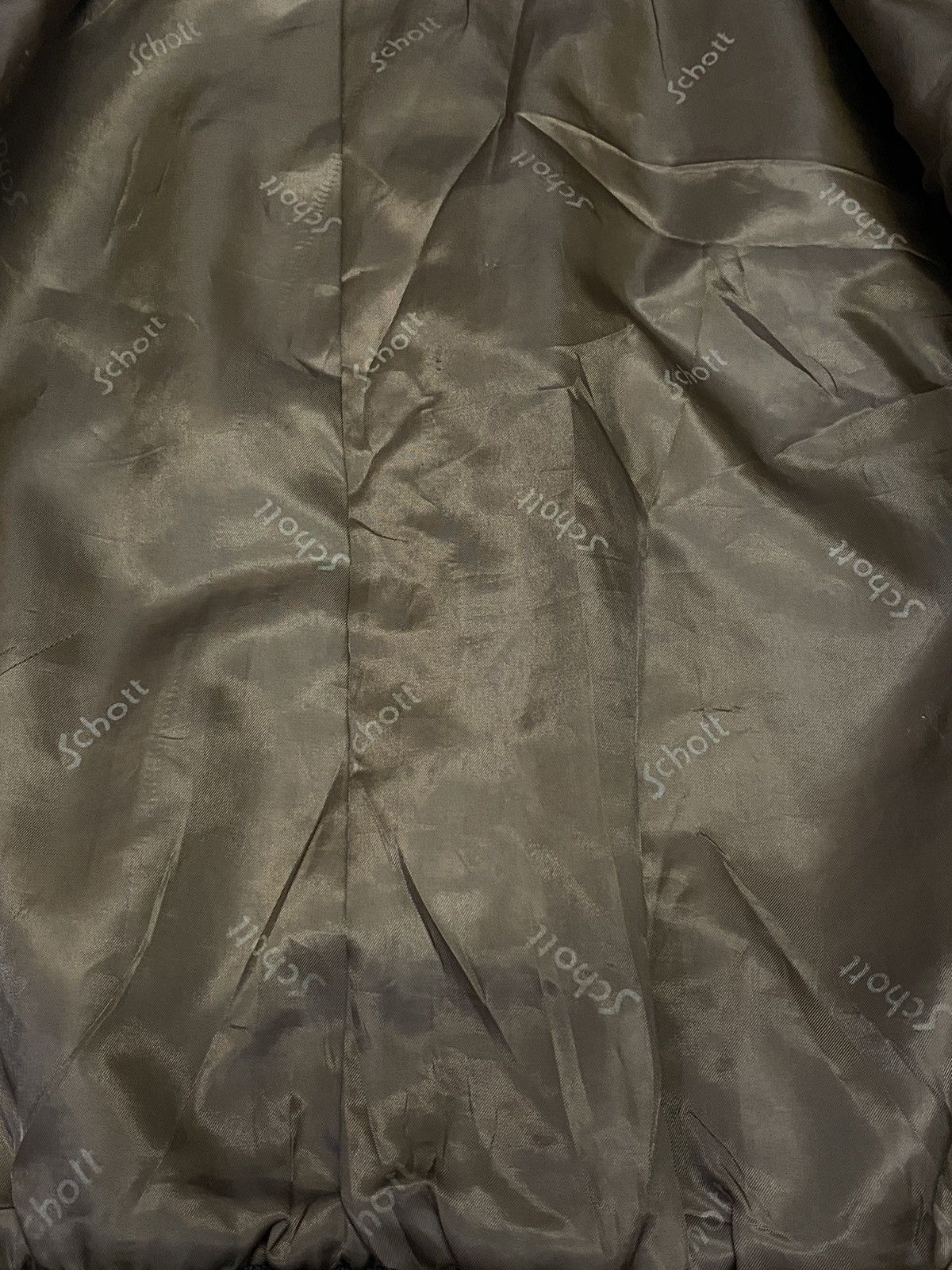 Schott Vintage Schott Suede Leather Bomber Jacket Size 38 Size US S / EU 44-46 / 1 - 12 Thumbnail