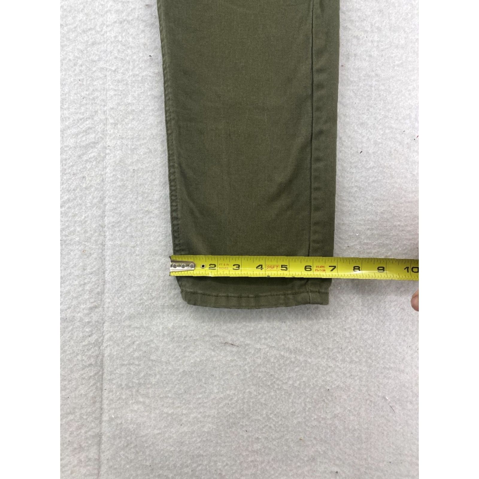 Vintage Kaalu Pants Men's 38×30 Cotton spandex Blend Olive Green Tapered Leg Size US 38 / EU 54 - 4 Thumbnail