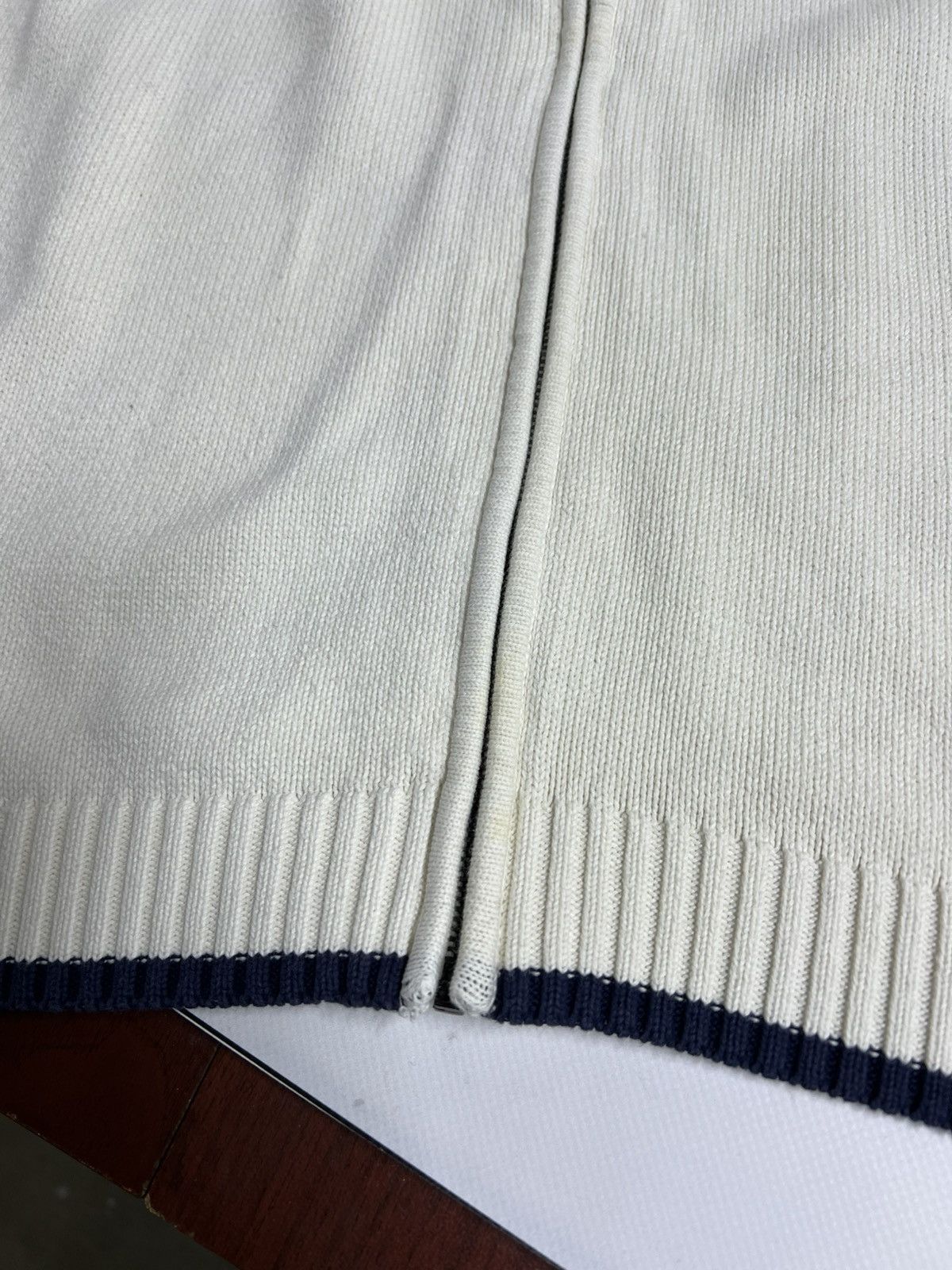 Yves Saint Laurent Vintage luxury streetwear Yves Saint Laurent Ful Zip Sweater Size US XL / EU 56 / 4 - 6 Thumbnail
