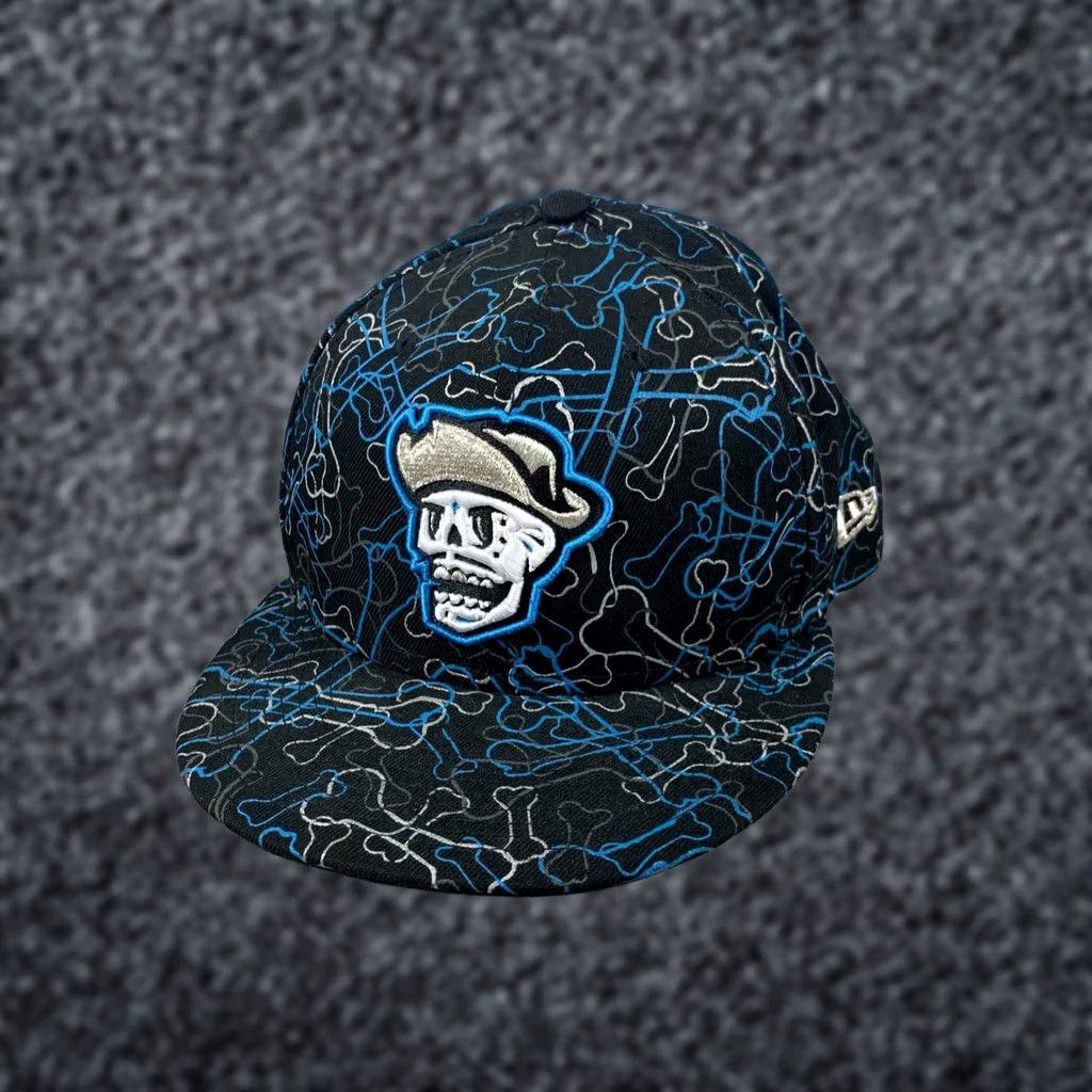 New Era Las Vegas Aviators New Era 59Fifty Baseball Cap Hat Size 7 5/8 Grey Blue Adults Mens Size ONE SIZE - 1 Thumbnail