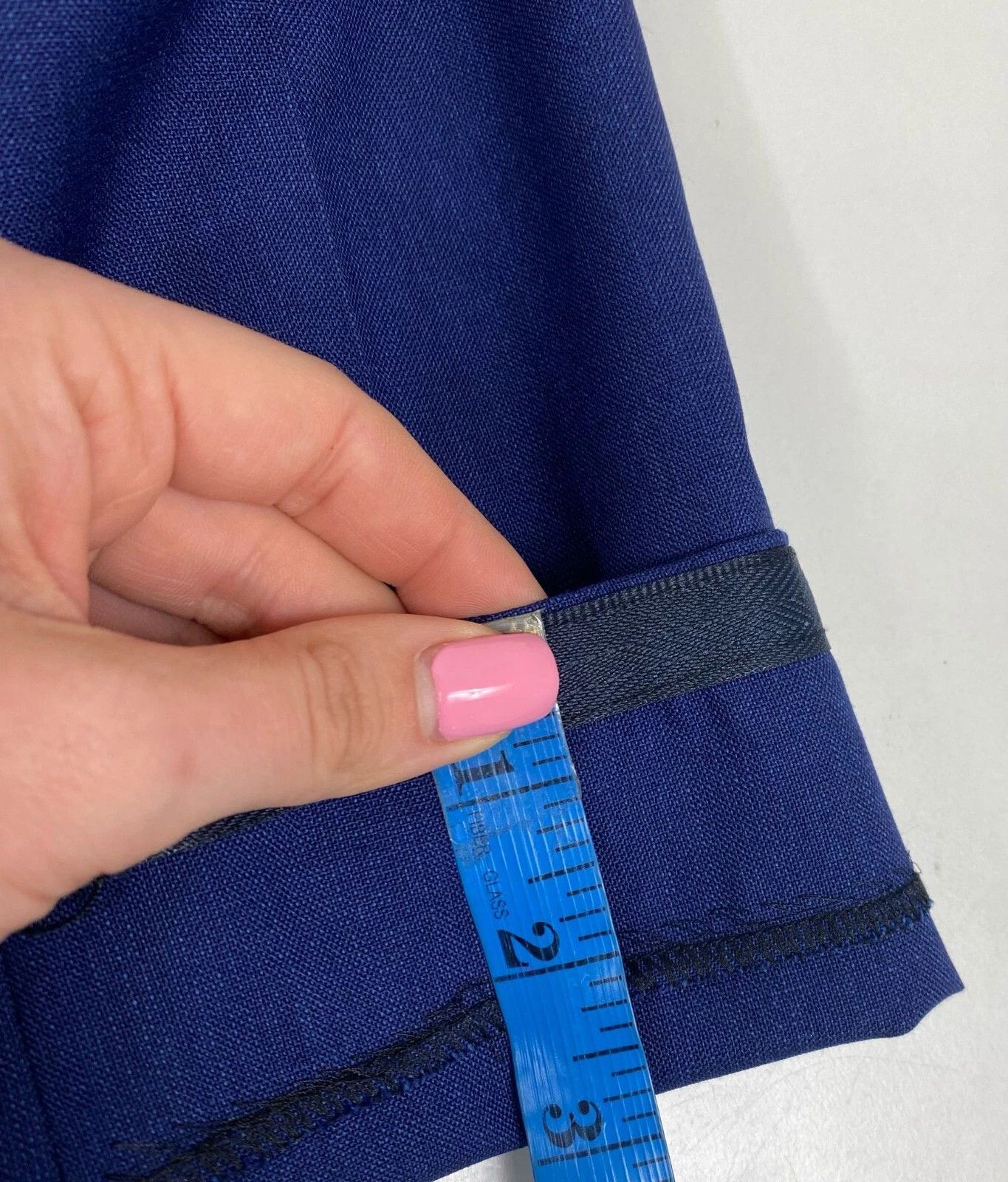 Suitsupply Men Suitsupply Suit La Spalla Blue Wool Vitale Barberis US32 Size 34S - 9 Thumbnail