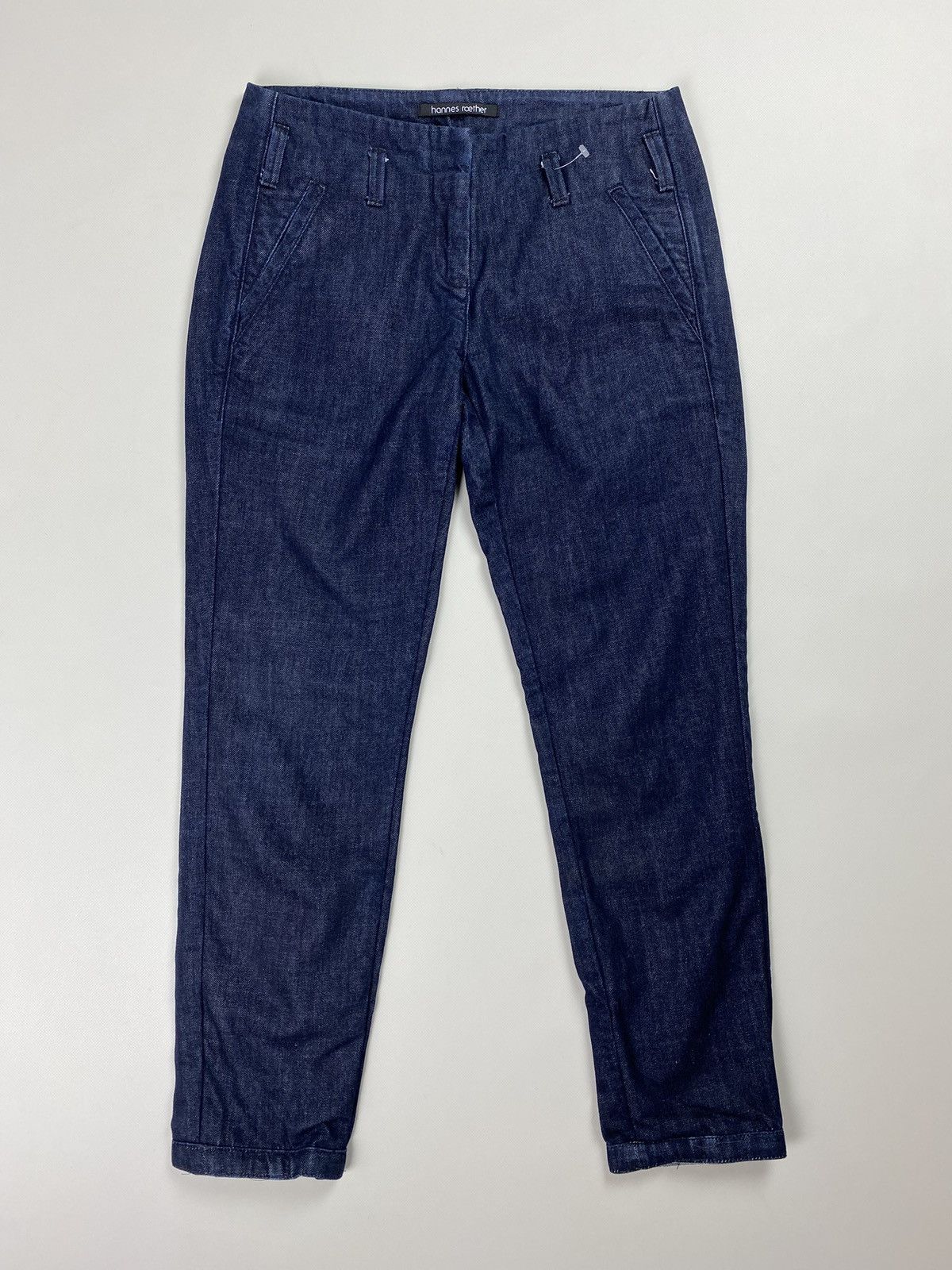hannes roether Hannes Roether ladies Avant-garde denim jeans size S Size 25" / US 0 / IT 36 - 1 Thumbnail