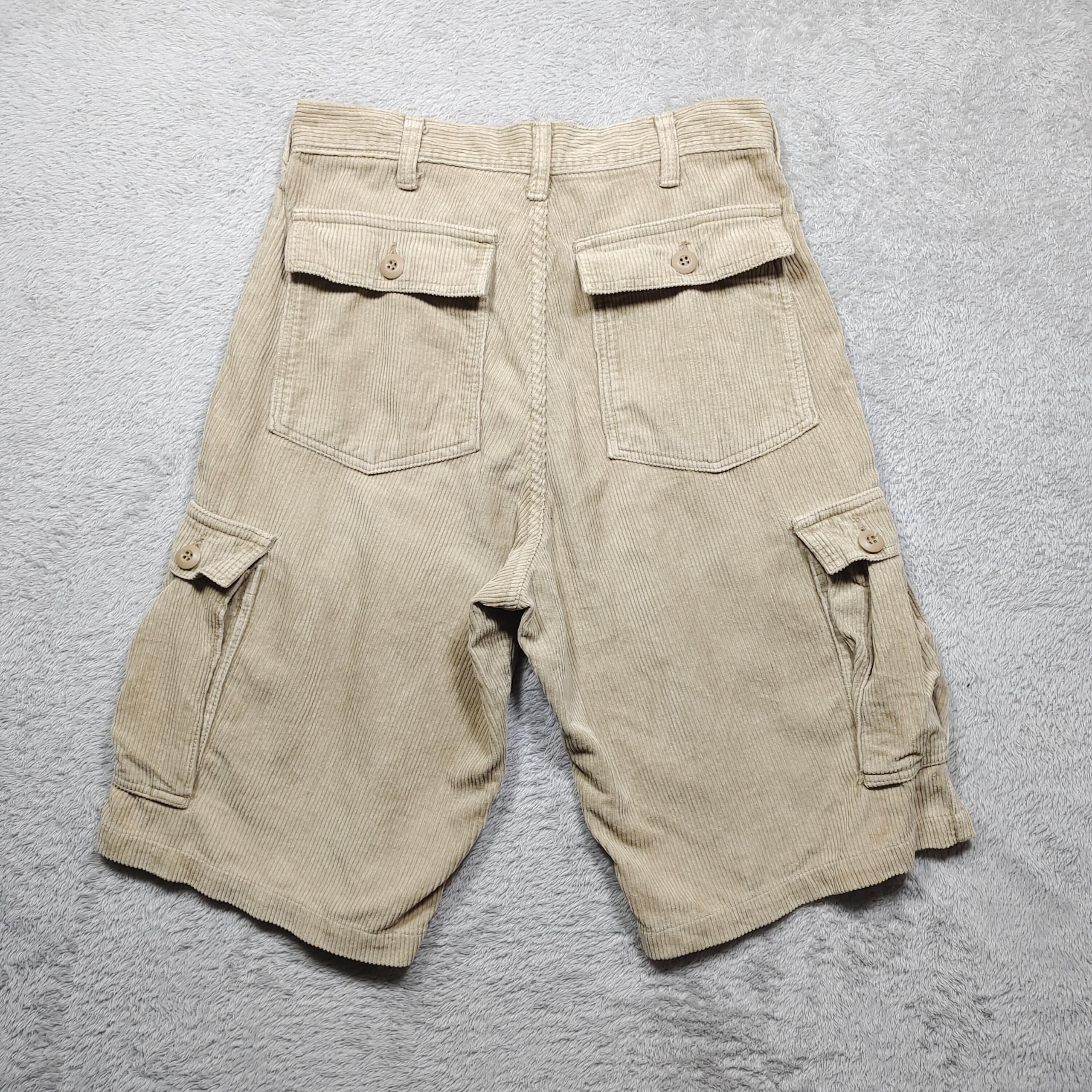 Schott Vintage Schott NYC Corduroy Cargo Shorts Size US 30 / EU 46 - 7 Thumbnail