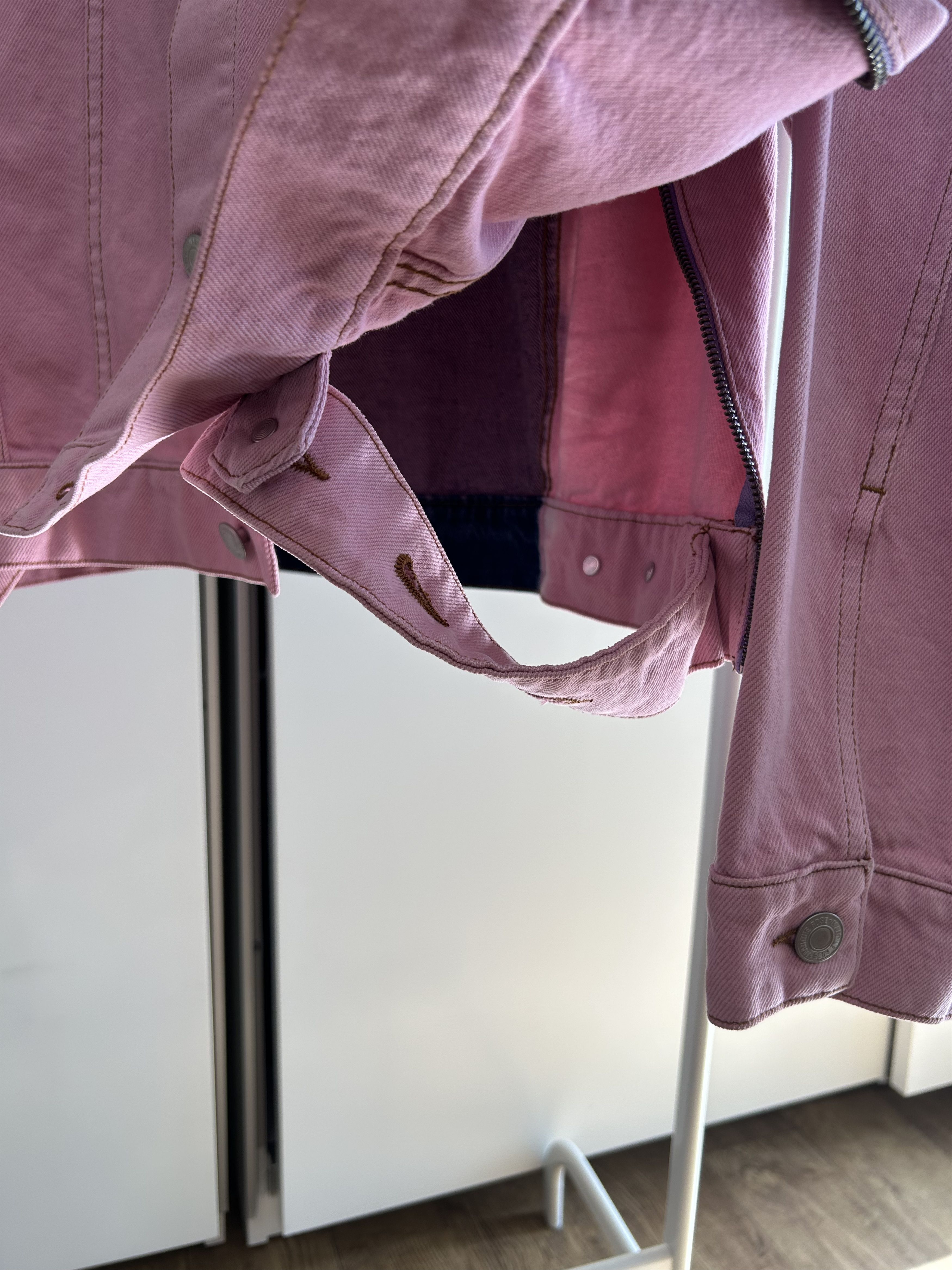 Martine Rose MARTINE ROSE Gradient-Dyed Zippered Trucker Jacket Size US L / EU 52-54 / 3 - 10 Thumbnail