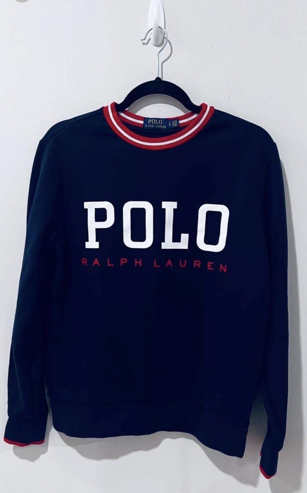 Polo Ralph Lauren Men's RL Logo Sweatshirt Cruise Navy
