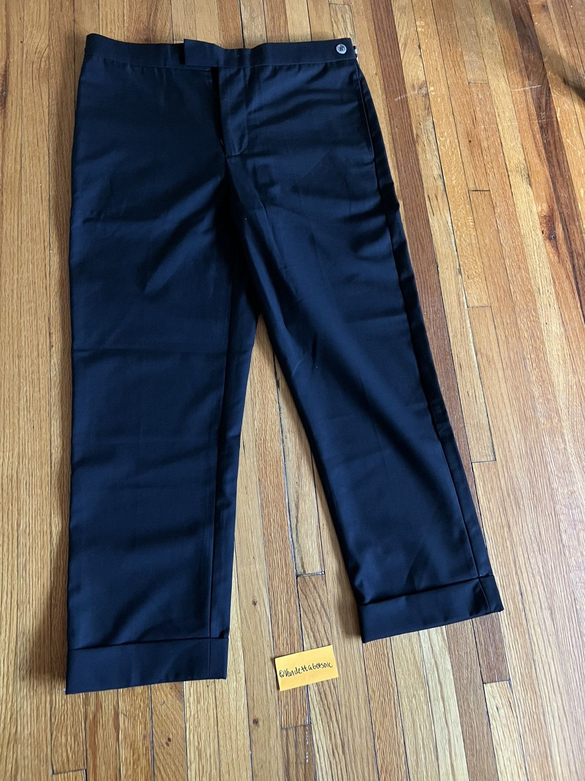 Thom Browne Thom Browne Twill Low Rise Trouser Size 3 Like new! Size US 34 / EU 50 - 2 Thumbnail