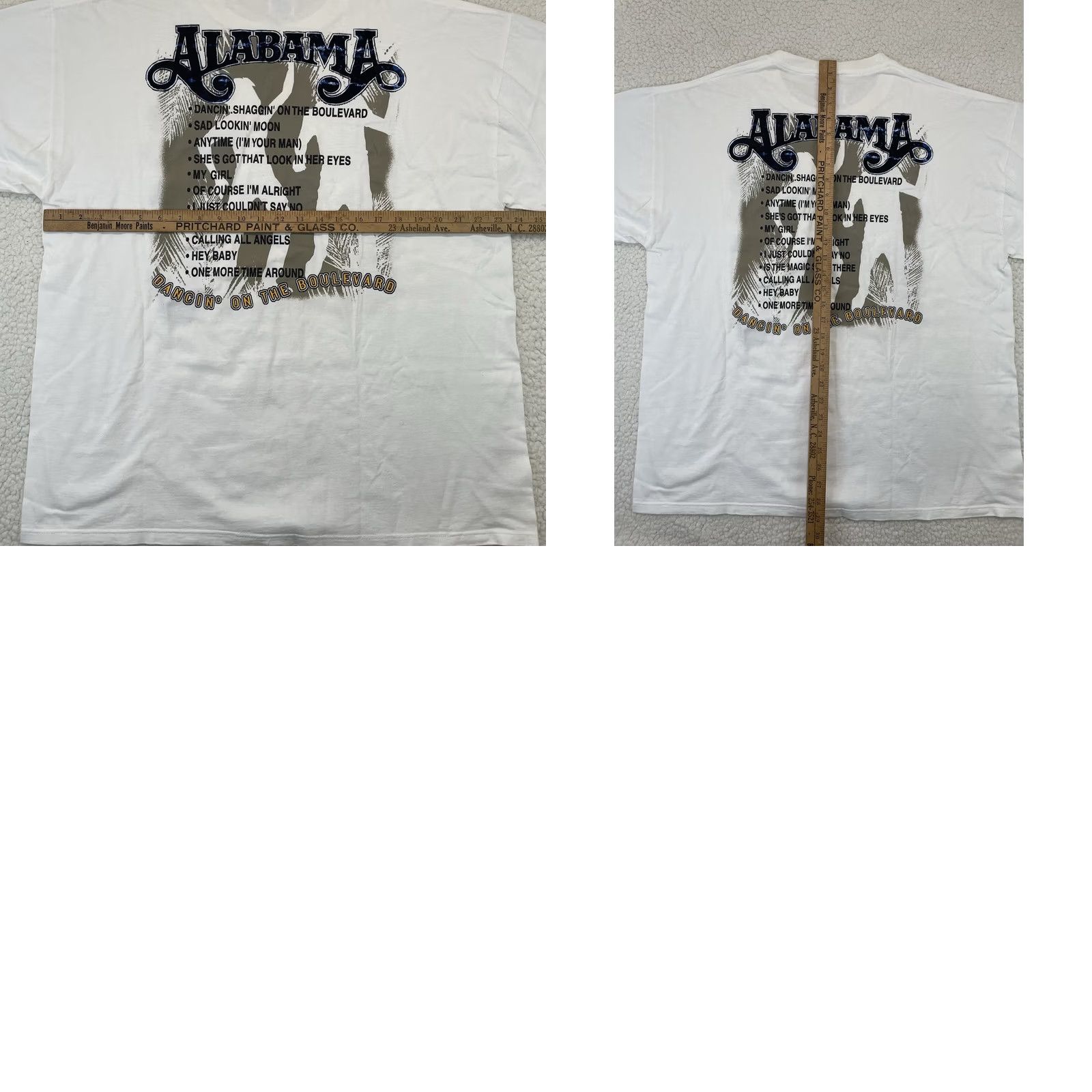 Jerzees VINTAGE 1990s Dancin’ On The Boulevard TShirt XL White JERZEES Unisex Men’s Shirts Baseball? Size US XL / EU 56 / 4 - 8 Thumbnail
