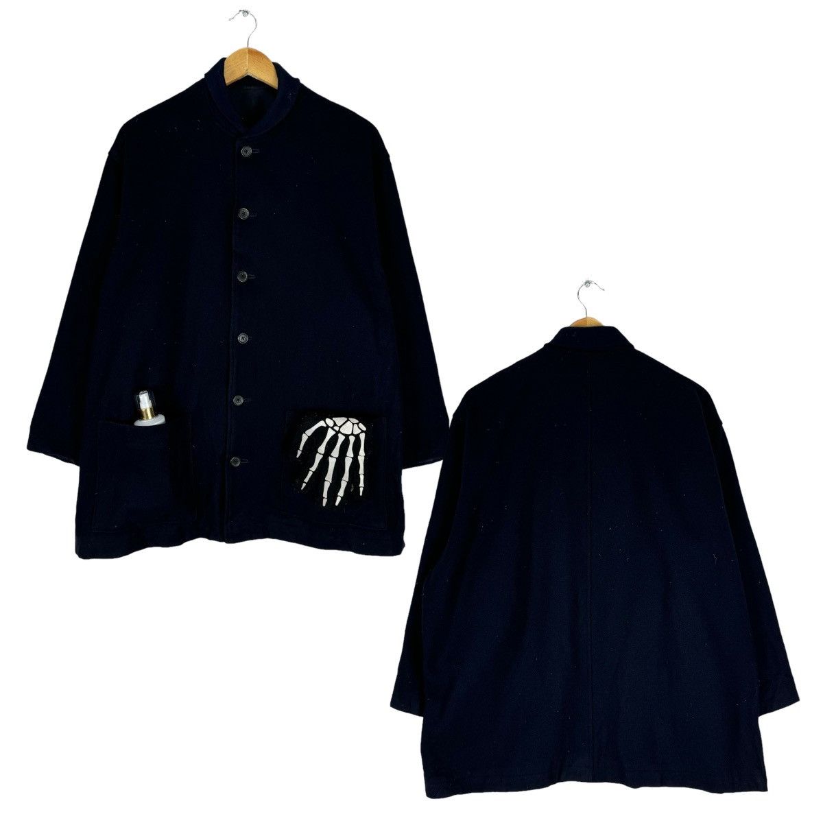 Y's for Men 🌟Y’s FOR MEN OVERSIZE BUTTON WOOL JACKET Size US L / EU 52-54 / 3 - 10 Thumbnail