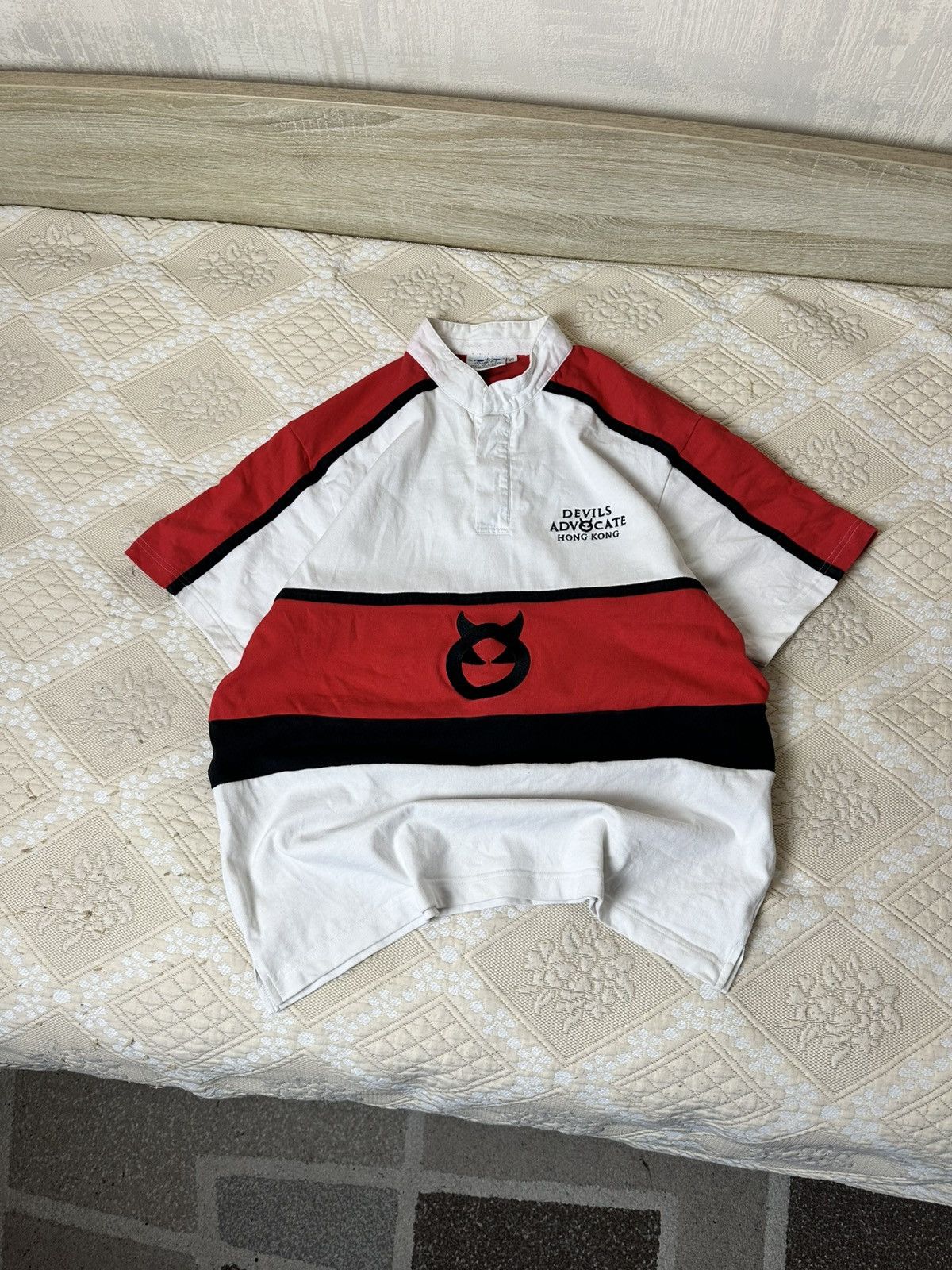 Vintage 🔥 90s Devils Advocate Vintage Polo Chief Keef Ralph Lauren Size US XL / EU 56 / 4 - 2 Thumbnail