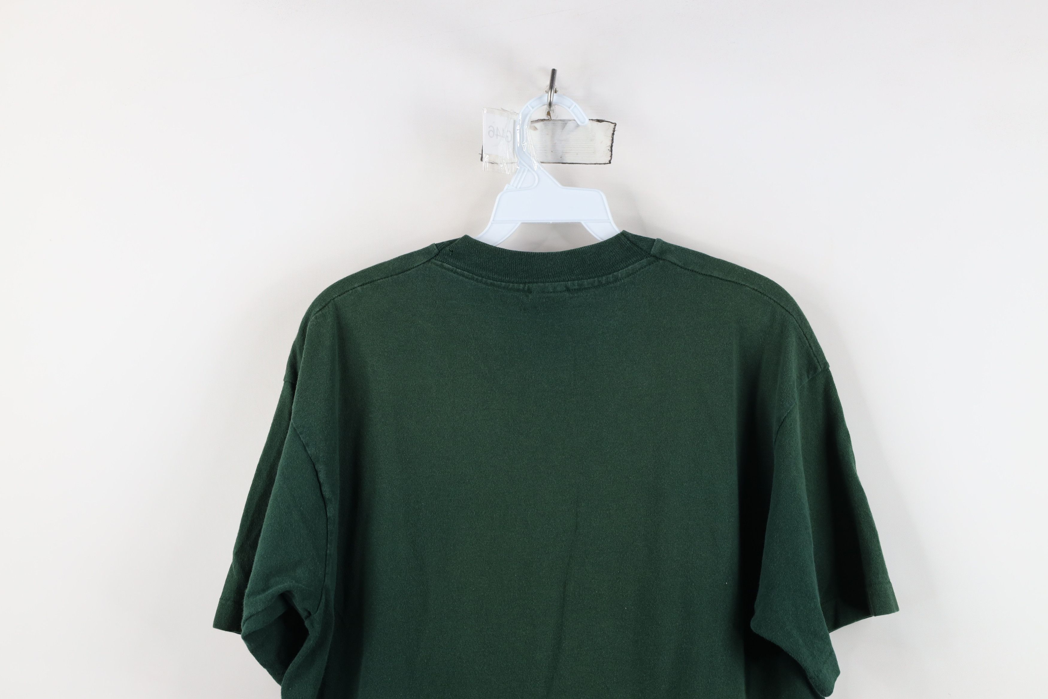 Fruit Of The Loom Vintage 90s Fellowship Camp Mowana T-Shirt Green USA Size US L / EU 52-54 / 3 - 13 Thumbnail
