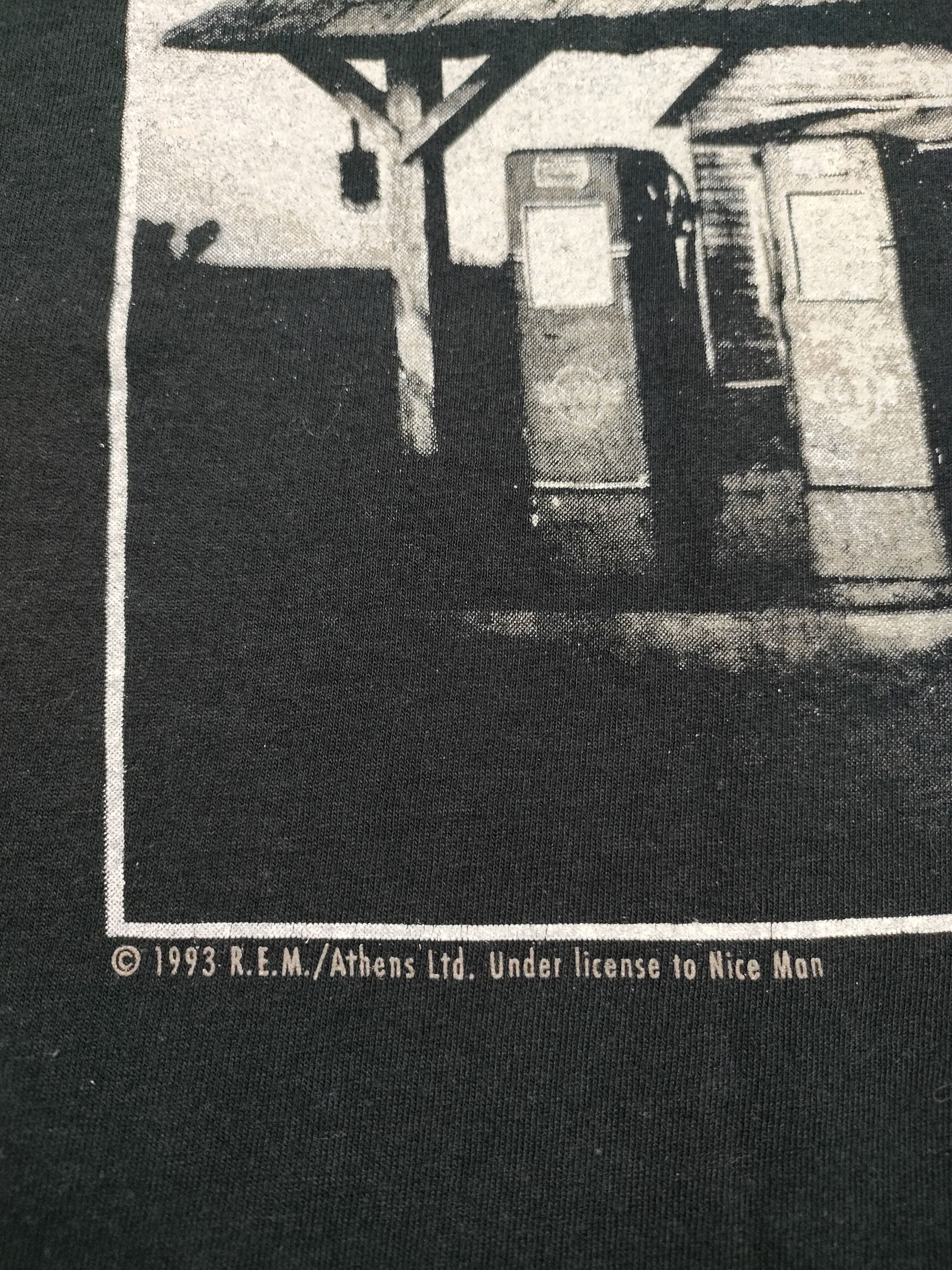 Band Tees Vintage 1993 R.E.M. MAN OF THE MOON Vintage T-Shirt Size US L / EU 52-54 / 3 - 4 Thumbnail