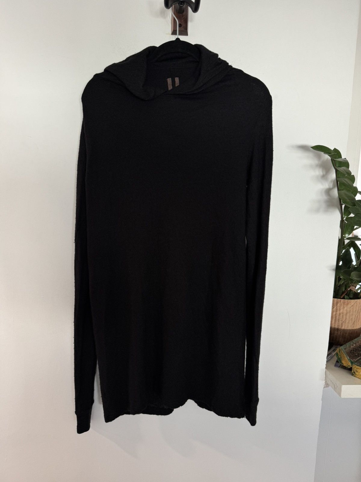 Rick Owens FW11 Limo Cashmere Hoodie Size US M / EU 48-50 / 2 - 1 Thumbnail
