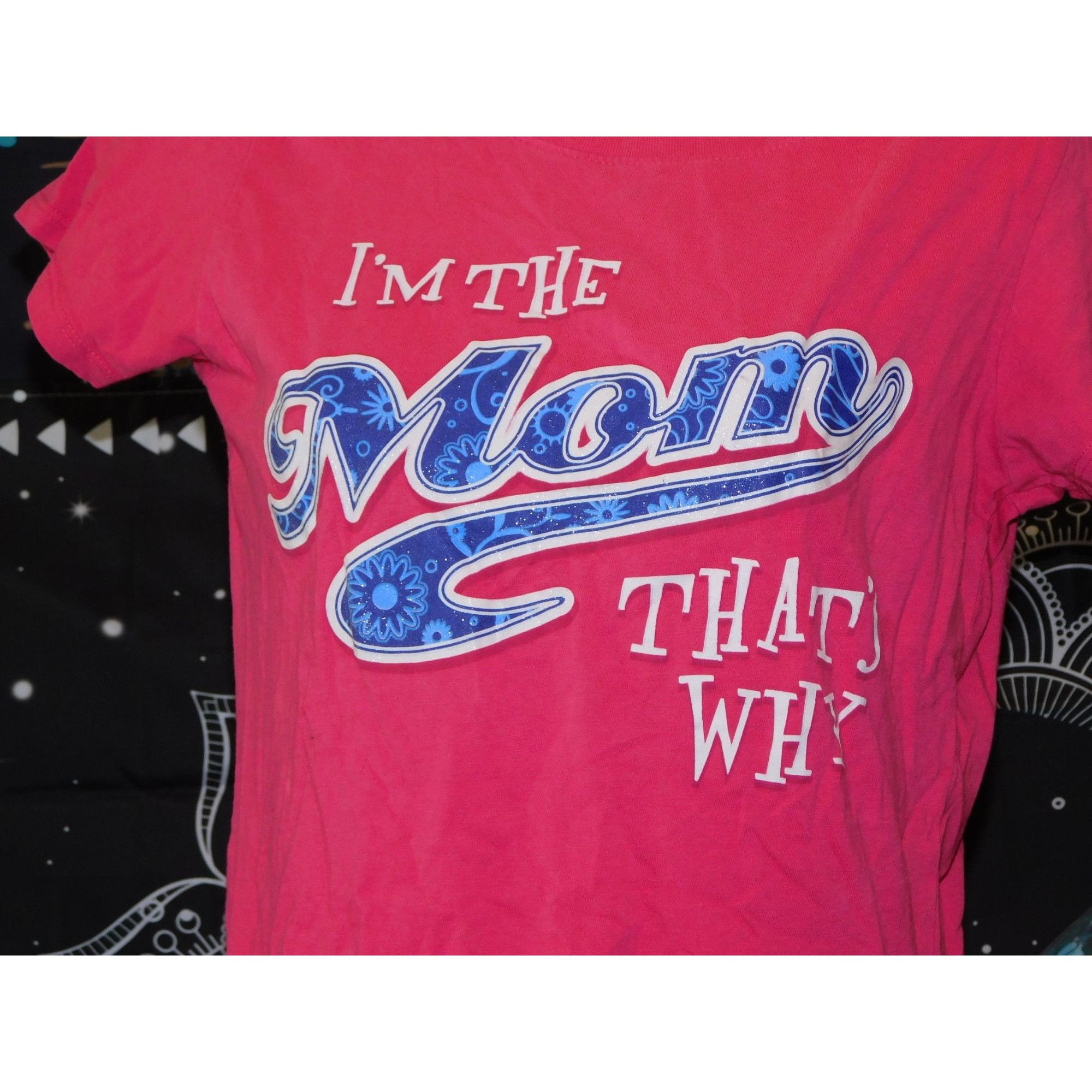 Other I'm The Mom That's Why Pink Novelty Shirt Size S / US 4 / IT 40 - 1 Thumbnail