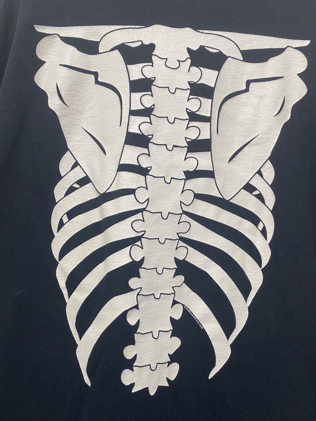 Vintage Red Rocket Corp Skeleton Glow in the dark Size US XL / EU 56 / 4 - 6 Thumbnail
