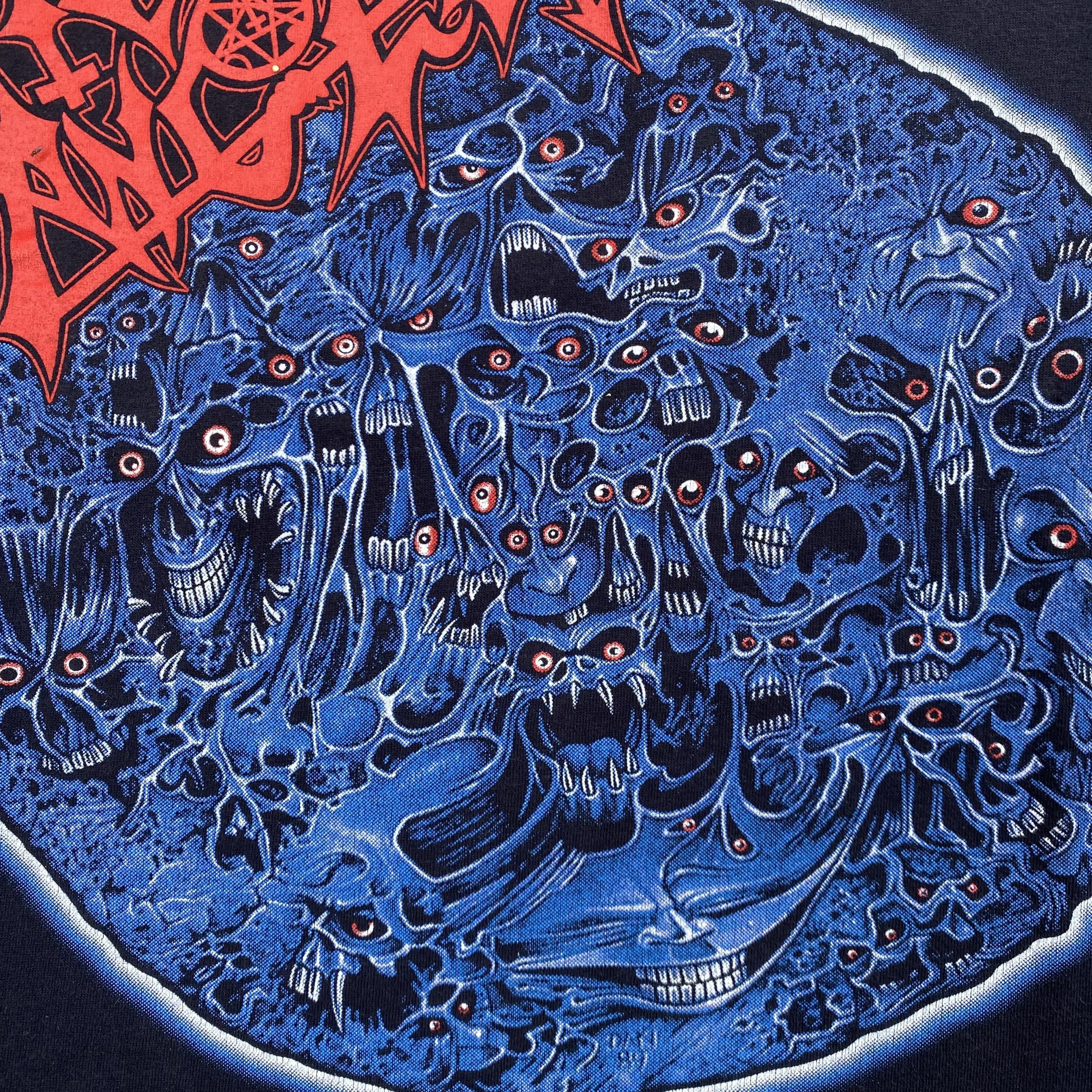 Vintage Vintage Morbid Angel 10 Years Of Madness Band T-Shirt Size US XL / EU 56 / 4 - 8 Thumbnail