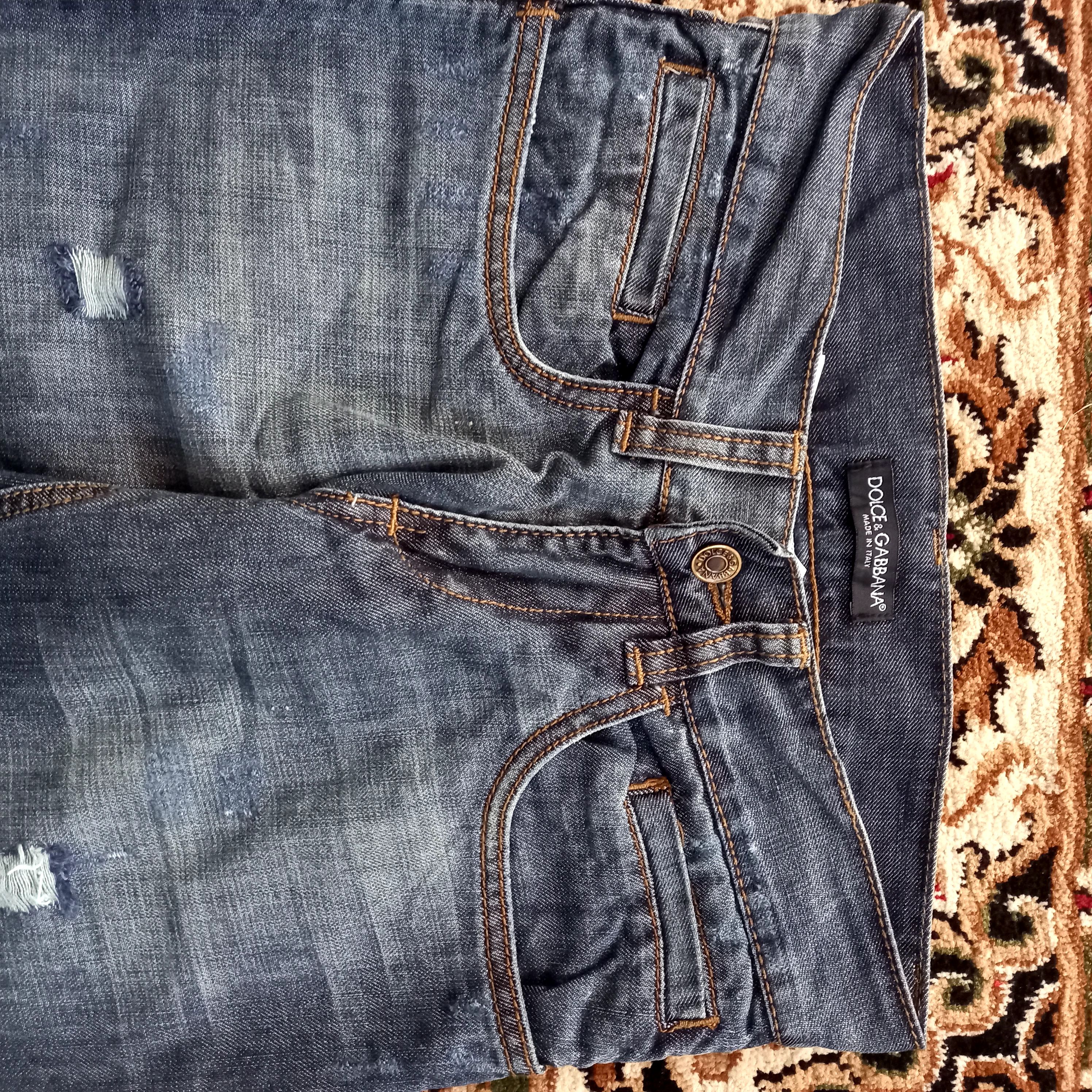 Dolce & Gabbana Dolce & Gabbana Ripped Jeans Size 28" / US 6 / IT 42 - 3 Thumbnail