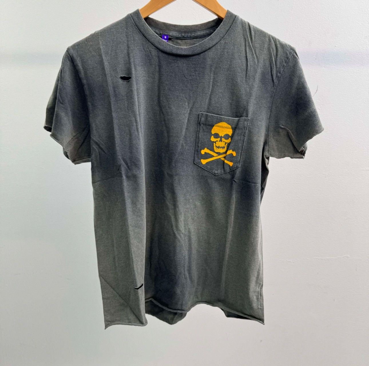 Gallery Dept. Gallery Dept. Skull Distressed Pocket T-Shirt Size US S / EU 44-46 / 1 - 1 Thumbnail