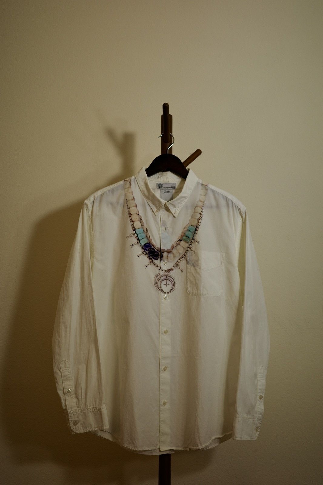 Visvim Size 4 VISVIM 13ss ethnic navajo necklace print shirt Size US L / EU 52-54 / 3 - 2 Thumbnail