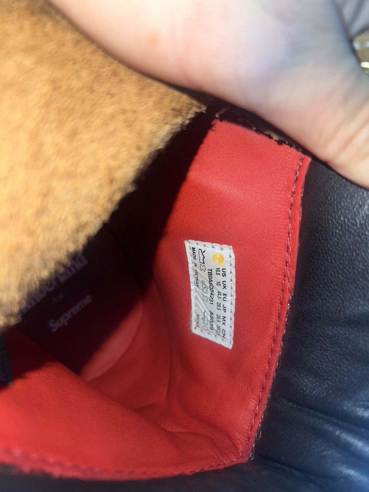 Supreme × Timberland Supreme Timberland Diamond Plate Boot Size US 10.5 / EU 43-44 - 6 Thumbnail