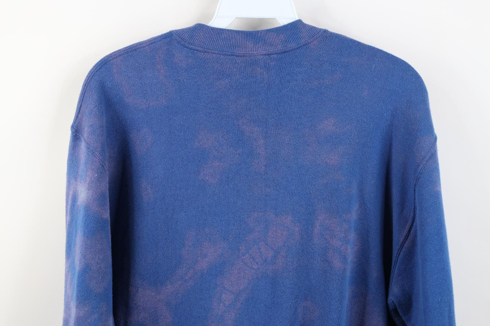 Vintage Vintage 90s Streetwear Blank Acid Wash Sweatshirt USA Size L / US 10 / IT 46 - 12 Thumbnail