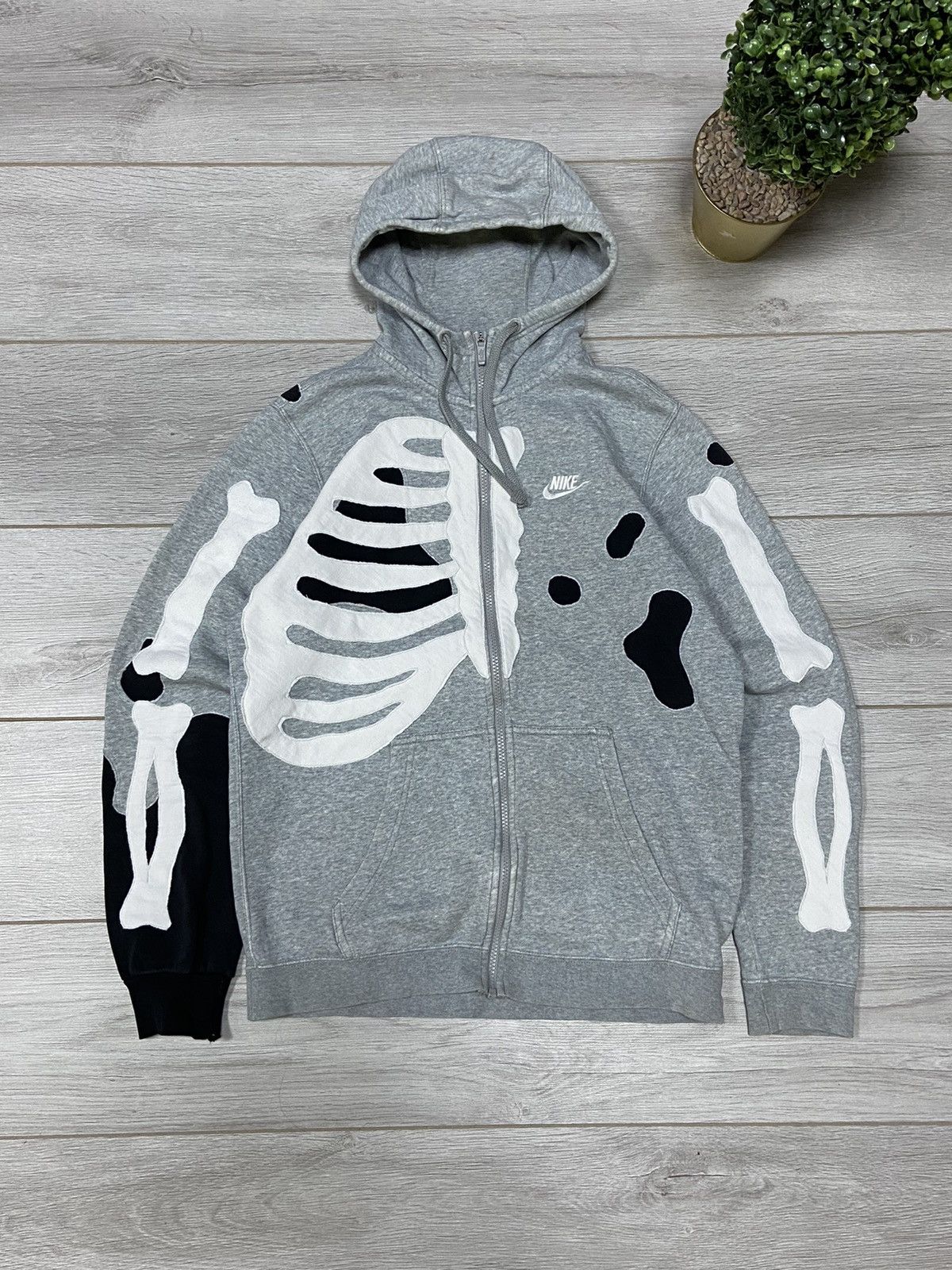 Nike Nike vintage skeleton 1:1 vintage bones hoodie Size US M / EU 48-50 / 2 - 1 Thumbnail