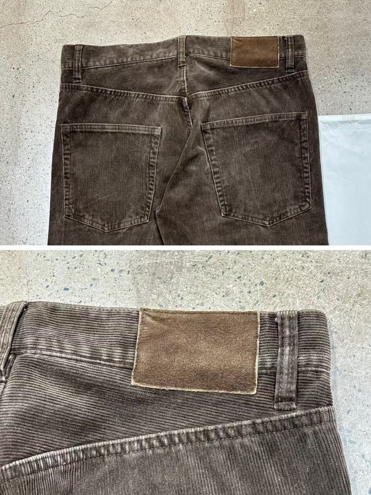 Visvim Visvim Fluxus 04 N.D. Slub （Corduroy）Dk.mud Size US 32 / EU 48 - 7 Thumbnail