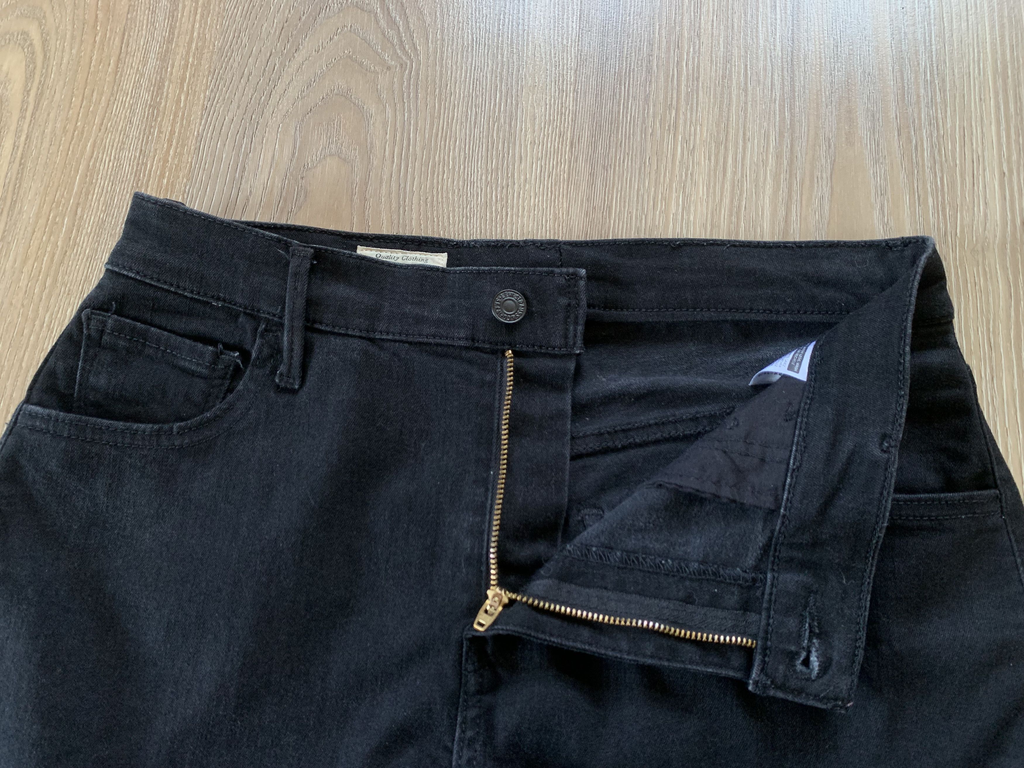 Levi's Women’s Levis Premium Skinny Black Jeans Size 32" / US 10 / IT 46 - 5 Thumbnail