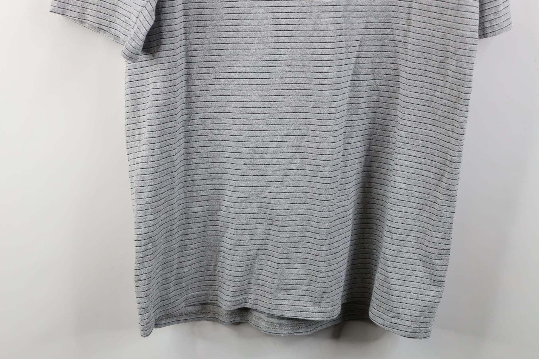 Vintage Vintage 90s Streetwear Striped Short Sleeve T-Shirt Gray Size US M / EU 48-50 / 2 - 8 Thumbnail