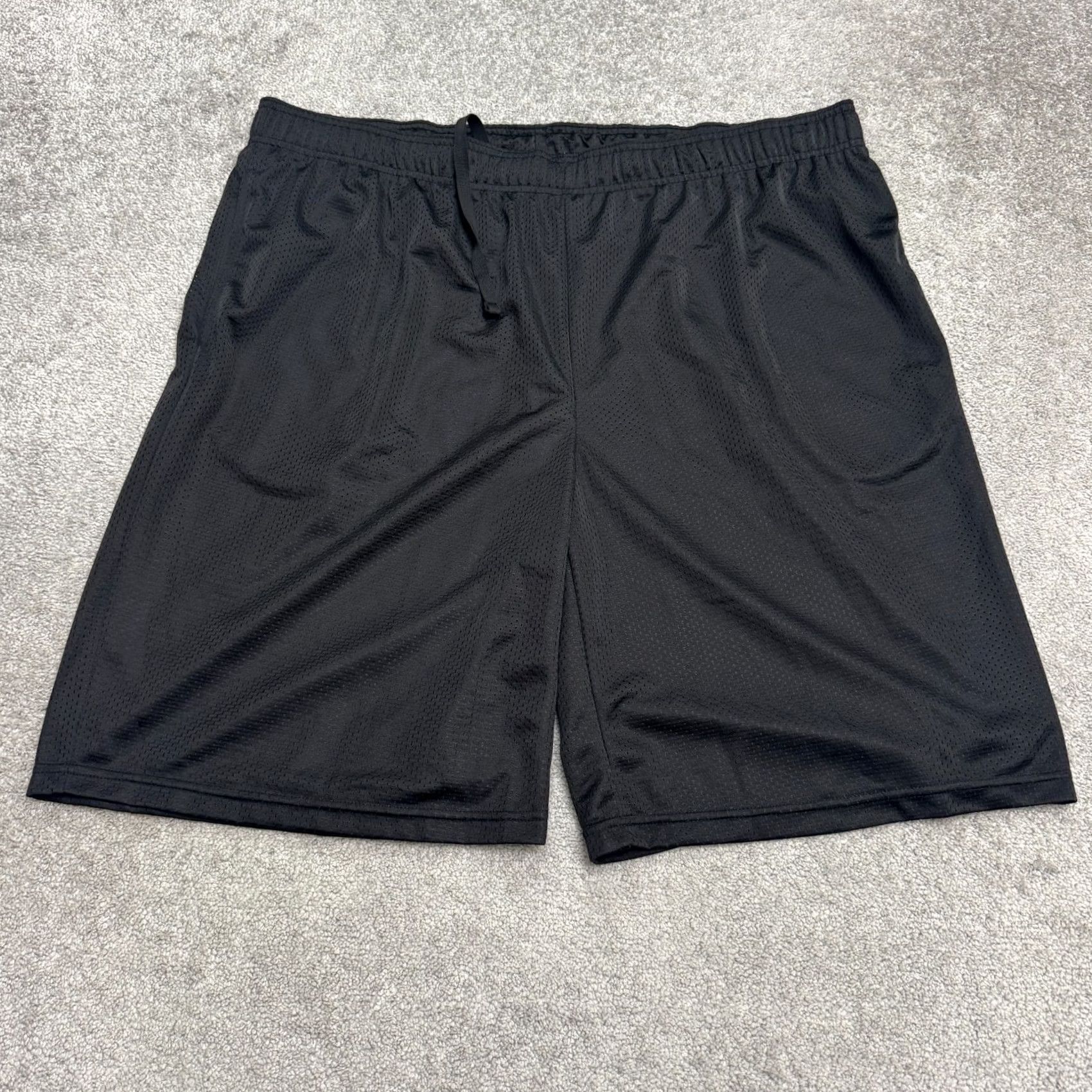 Vintage Xersion Basketball Athletic Training Shorts Mens 3XL Tall Black Activewear Gym Shorts Size US 39 - 2 Thumbnail