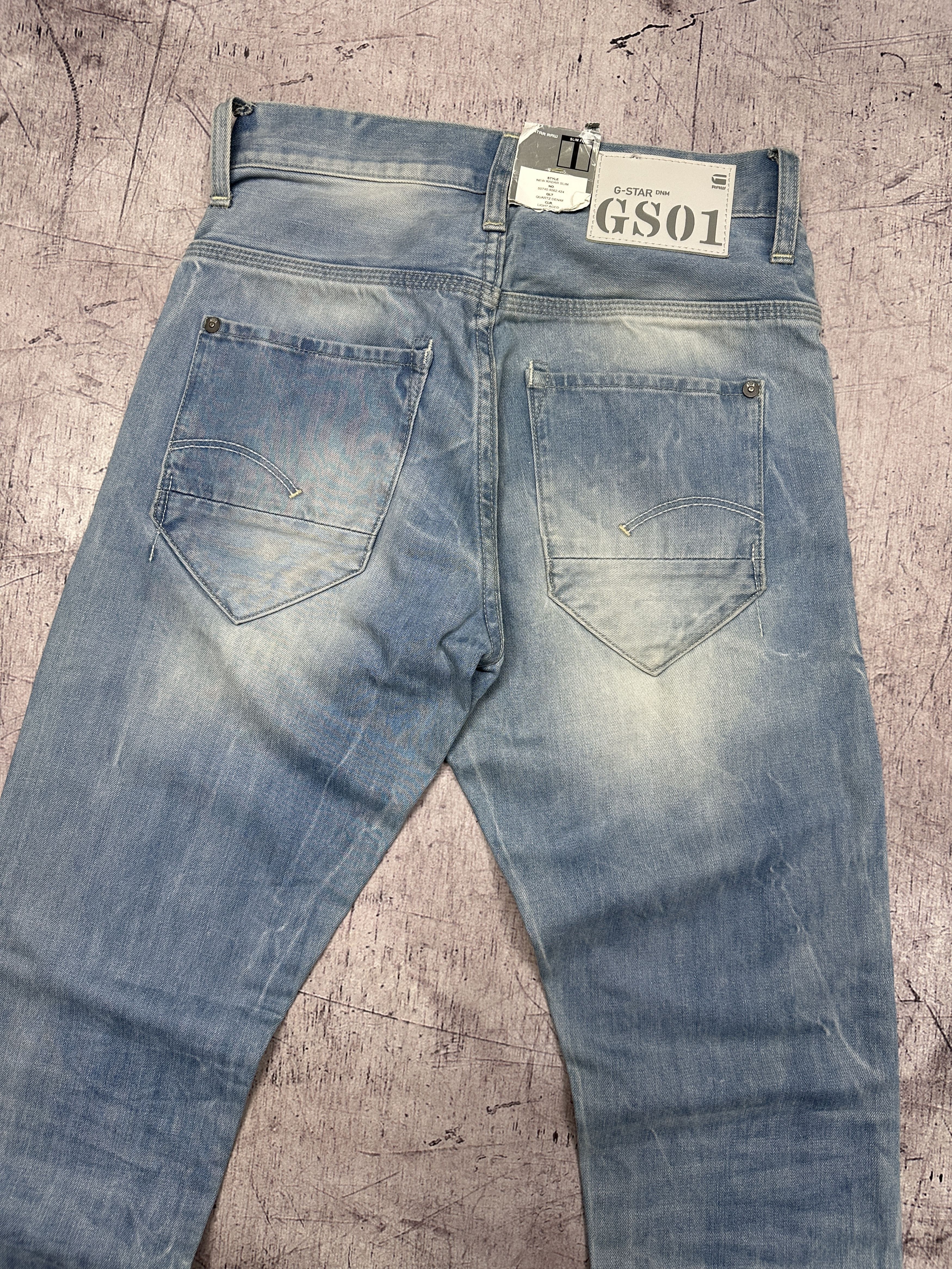 G-Star NEW! G Star Raw Radar Slim Denim Pants Jeans Size US 27 - 2 Thumbnail