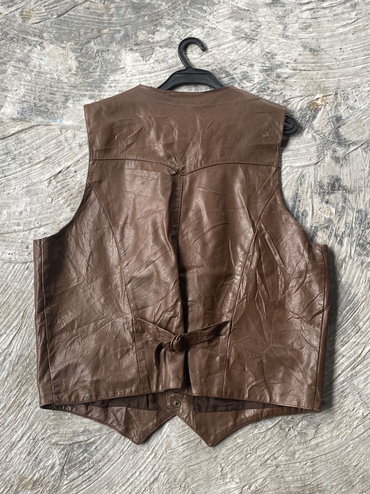 Wilsons Leather 💥BINDING NOW💥 Vintage WILSON Full Leather vest Jacket Size US L / EU 52-54 / 3 - 7 Thumbnail