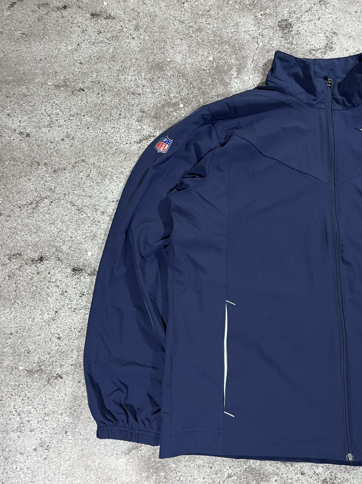 Nike Nike Dallas Cowboys Windbreaker Blue Size L-Xl Size US L / EU 52-54 / 3 - 2 Thumbnail