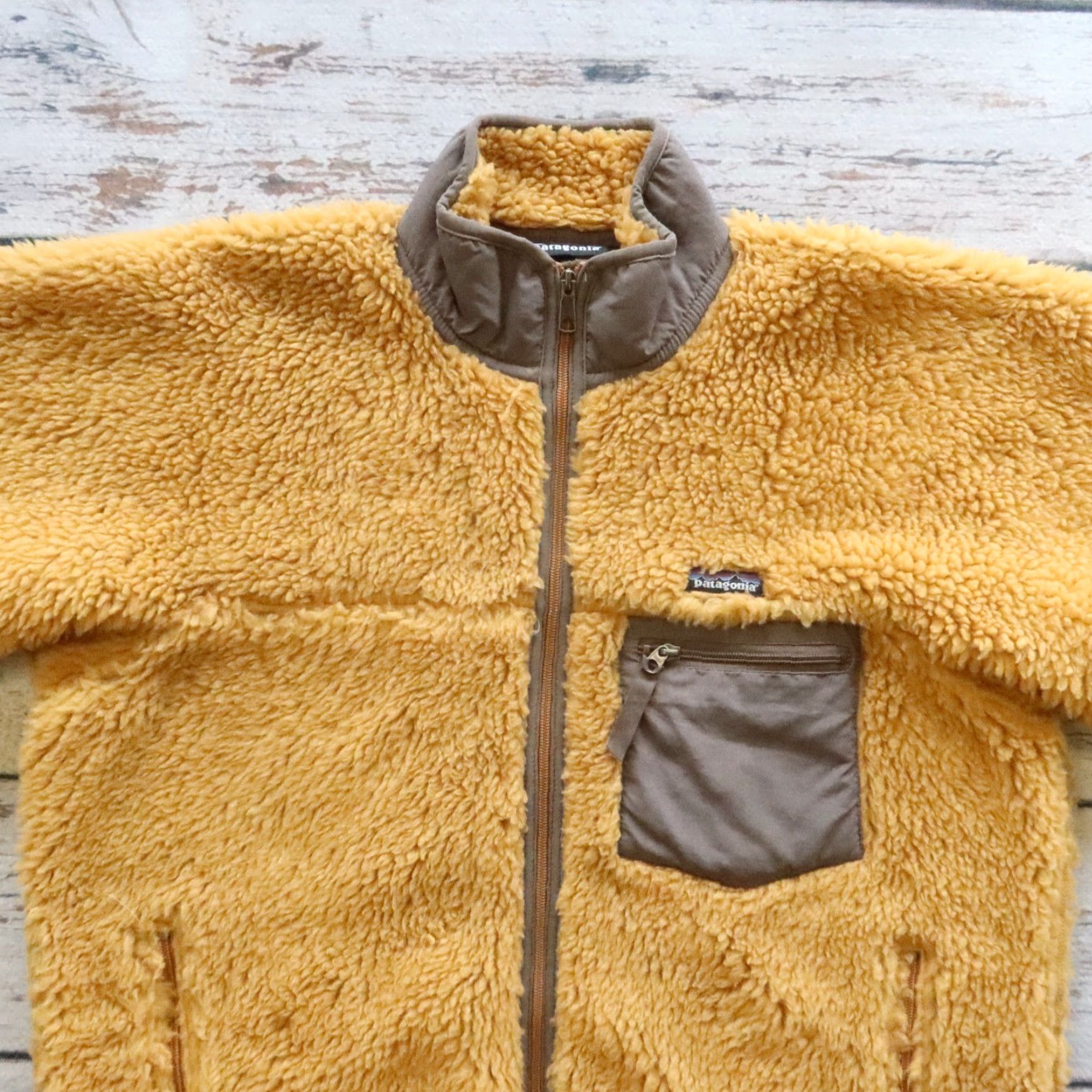 Patagonia Vintage Patagonia Deep Pile Fleece Jacket Men L Brown USA 23024 Size US L / EU 52-54 / 3 - 2 Thumbnail