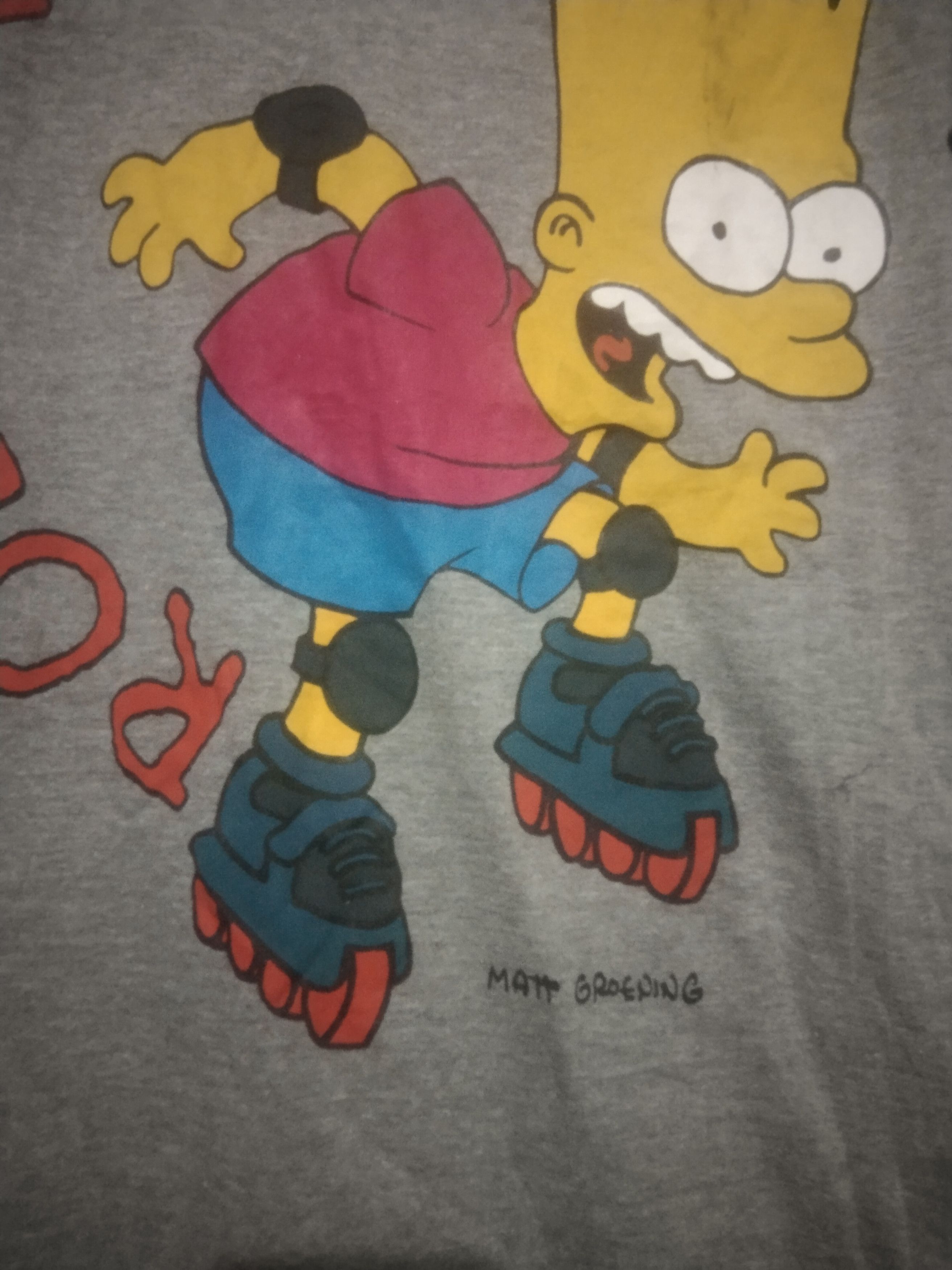 Cartoon Network × The Simpsons Bart Simpson ringer T-Shirt Size US M / EU 48-50 / 2 - 5 Thumbnail