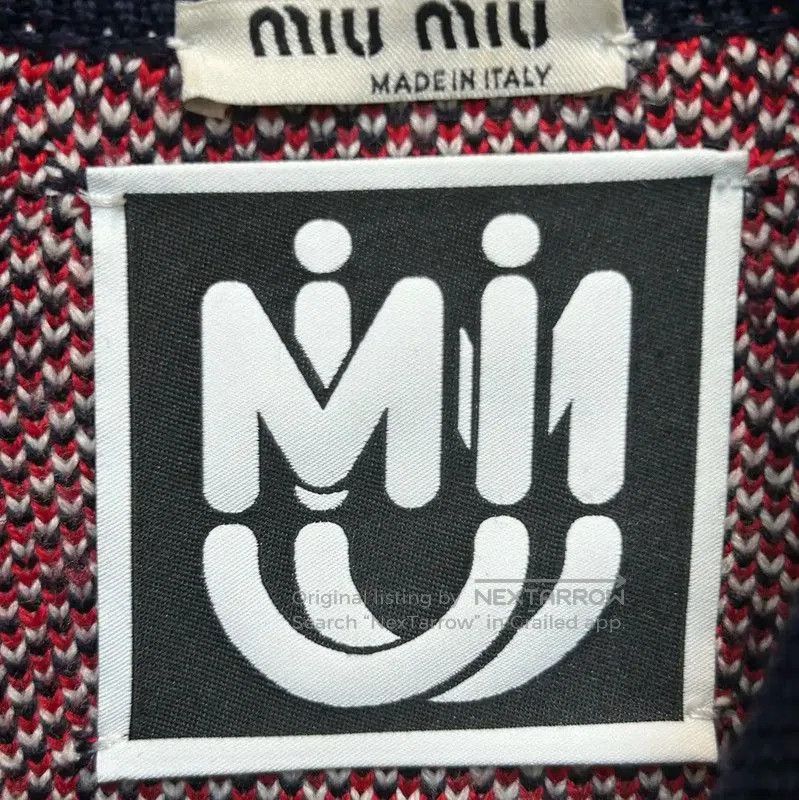Miu Miu Miu Miu Multi-Color Cotton Blend Women's Jacket . Size M / US 6-8 / IT 42-44 - 4 Thumbnail