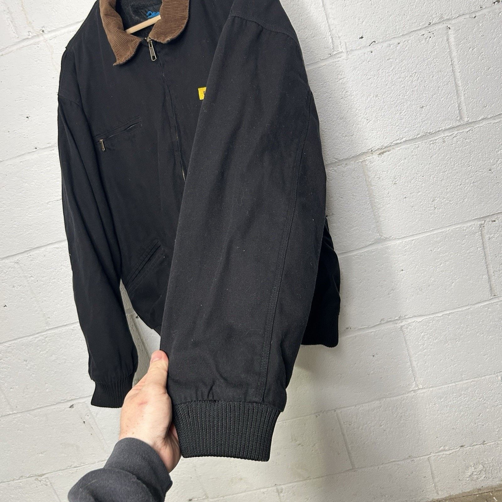 The Unbranded Brand Vintage Tri-Mountain Santa Fe Style Workwear Jacket “Black” Size US XL / EU 56 / 4 - 10 Thumbnail